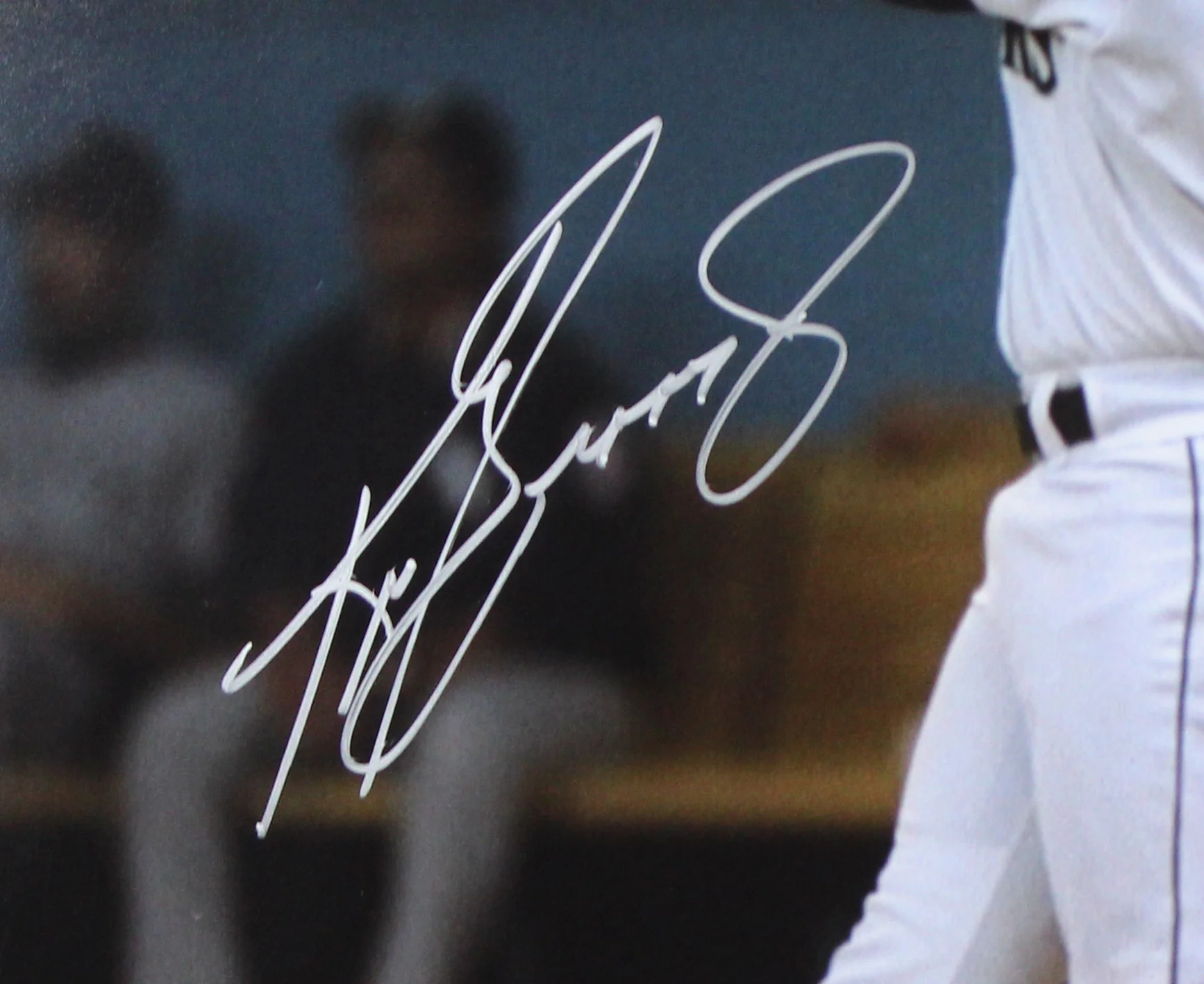Mariners Ken Griffey Jr. Authentic Signed 16x20 Framed Photo BAS Wit #1W449343 - Image 3
