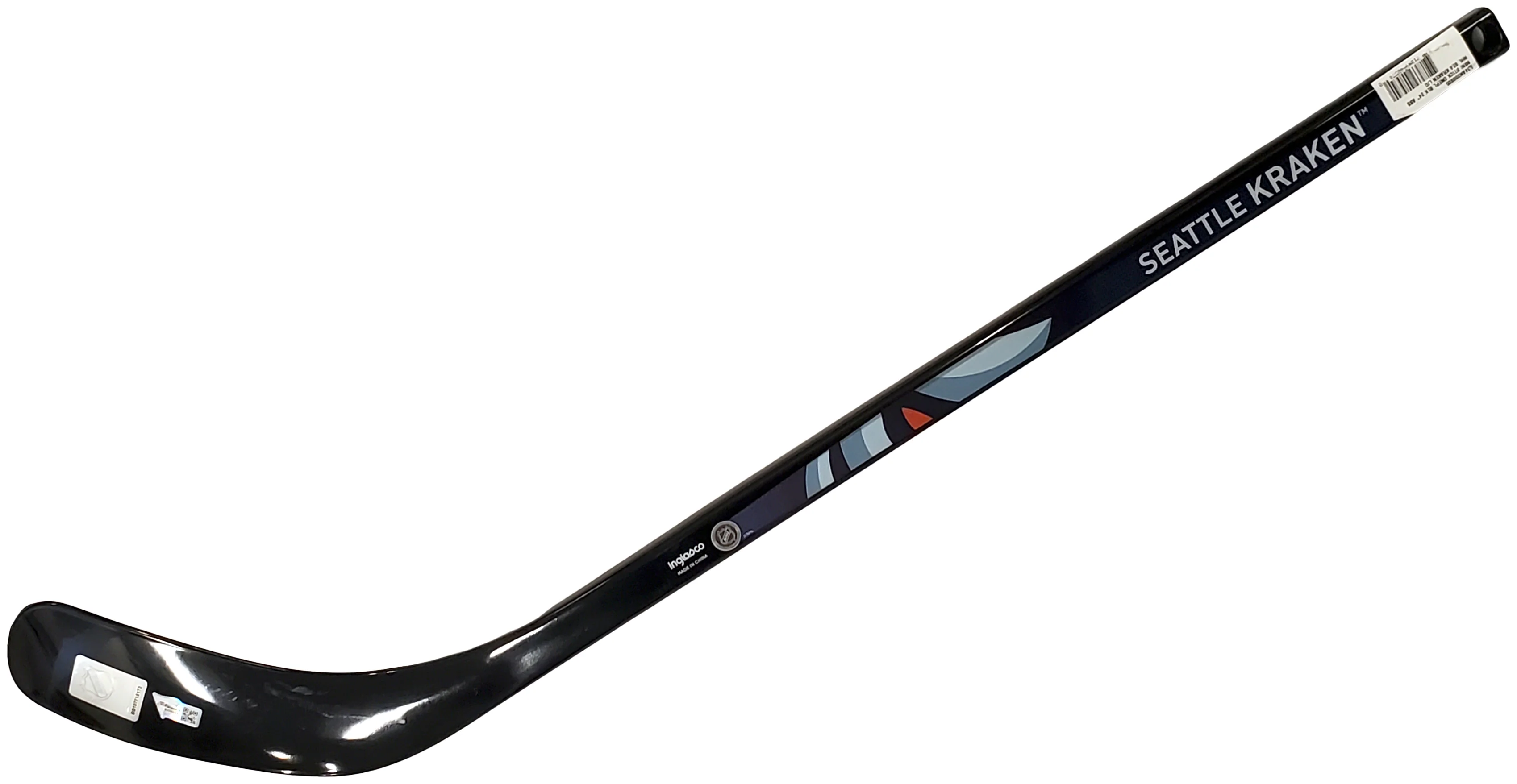 Mark Giordano Autographed Blue Inglasco 24" Mini Stick Seattle Kraken "1st SEA Captain" Fanatics Holo Stock #200308 - Image 4