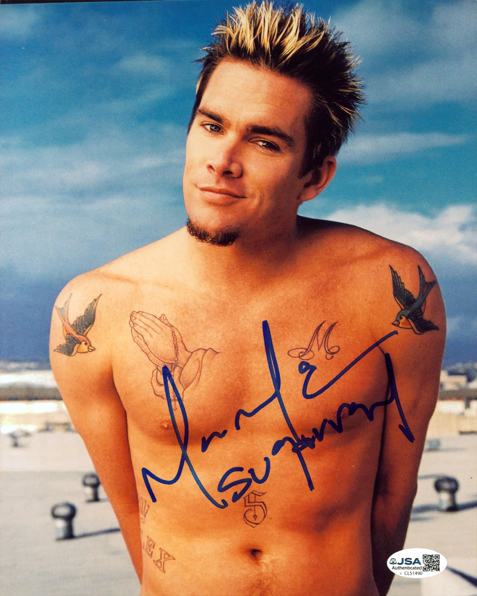 Mark McGrath Sugar Ray "Sugar Ray" Authentic Signed 8x10 Photo JSA #CL51490 - Image 2