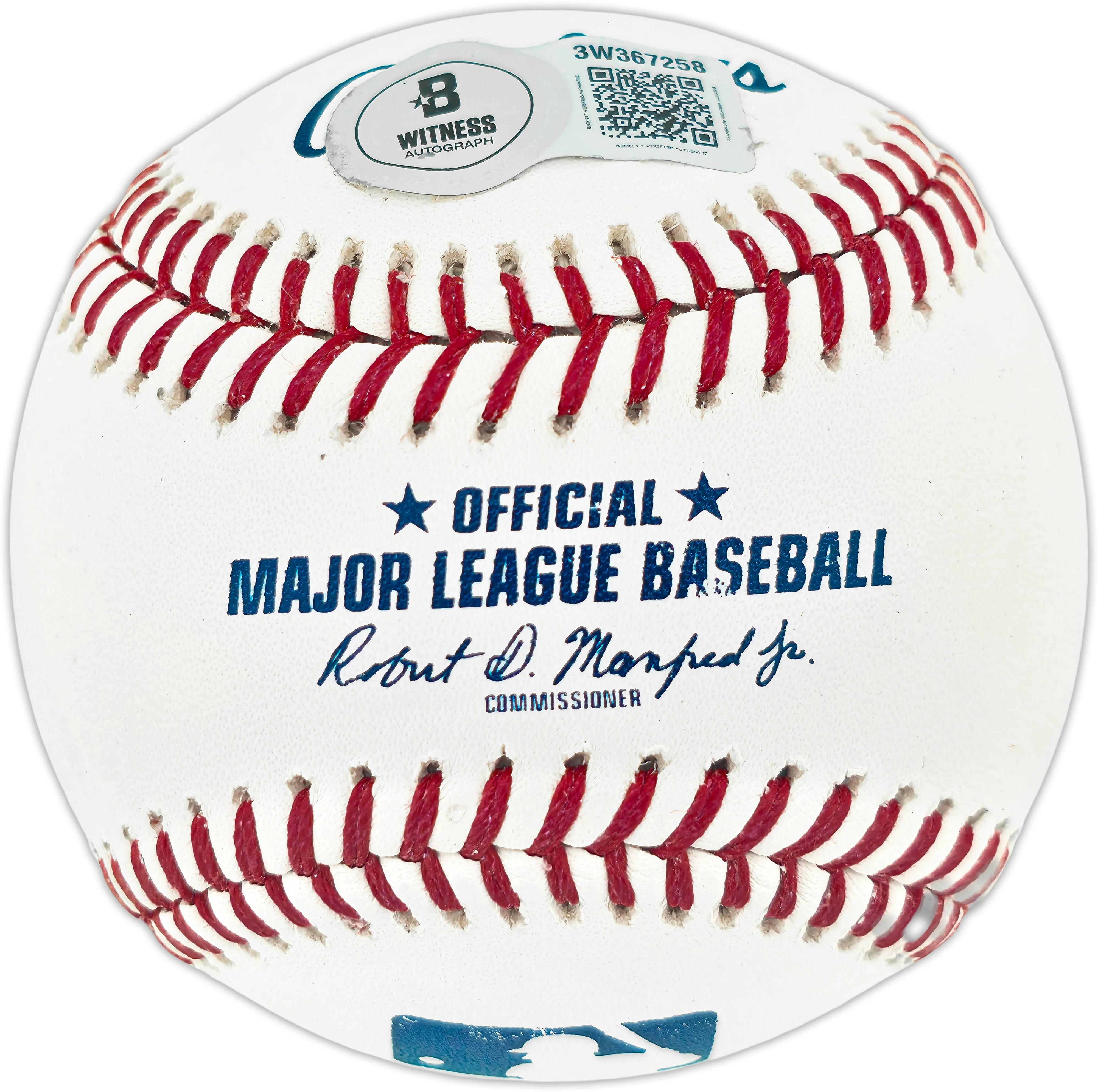Mark McGwire & Sammy Sosa Autographed Official MLB Baseball (Smudged) Beckett BAS Witness #3W367258 - Image 4