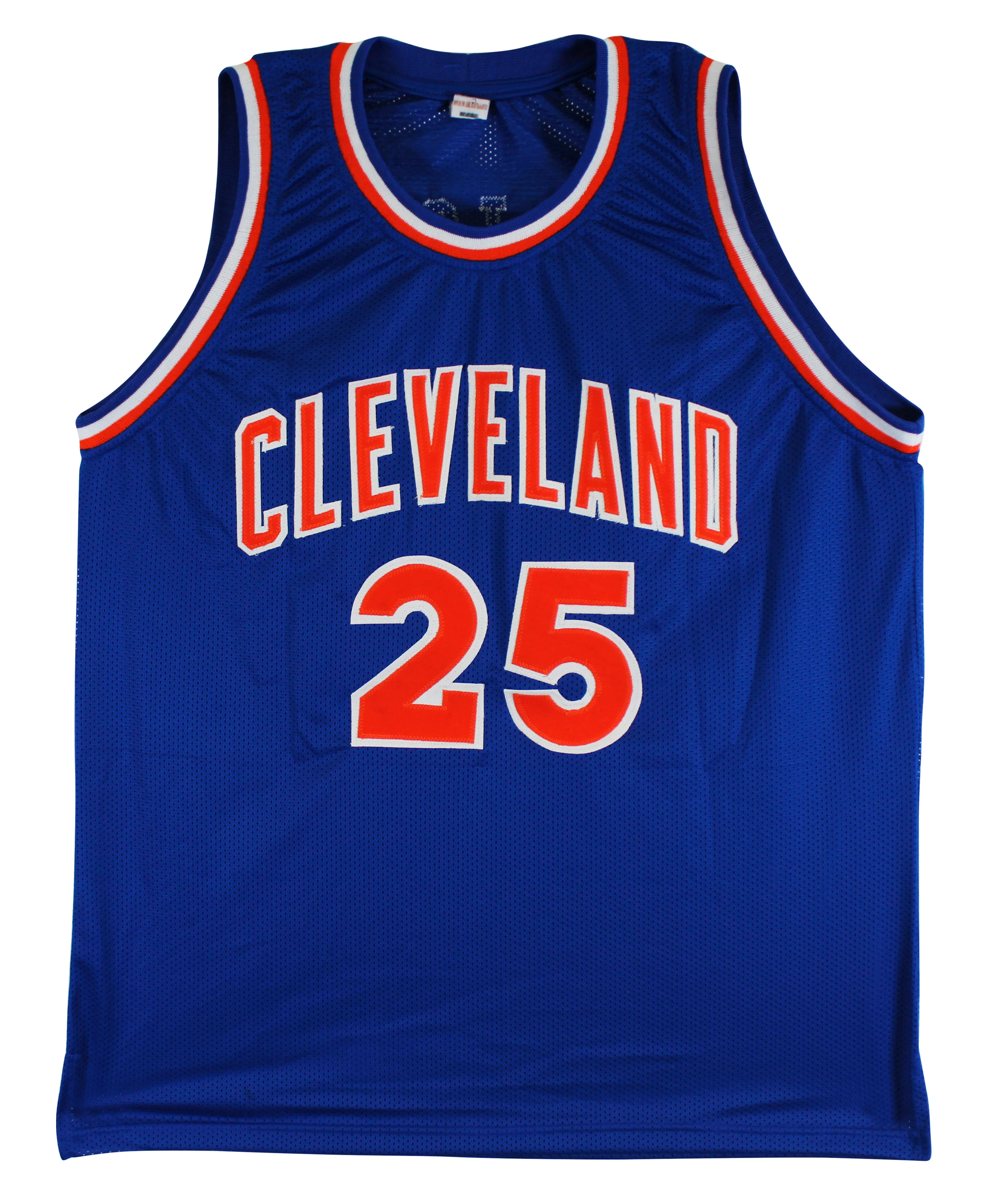 Mark Price Authentic Signed Blue Pro Style Jersey Autographed BAS Witnessed - Image 4