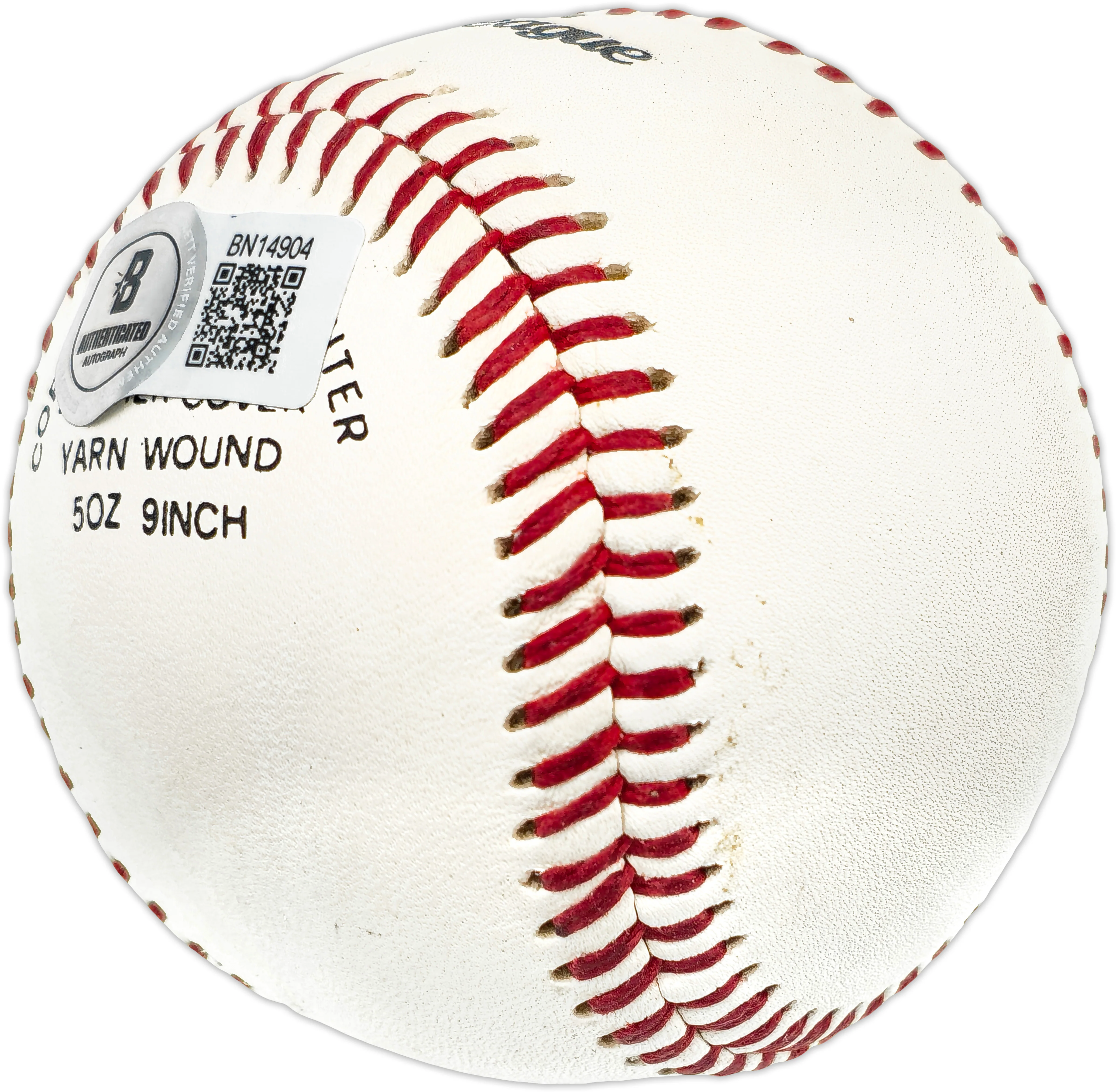 Mark "The Bird" Fidrych Autographed Official League Baseball Detroit Tigers Beckett BAS QR #BN14904 - Image 3