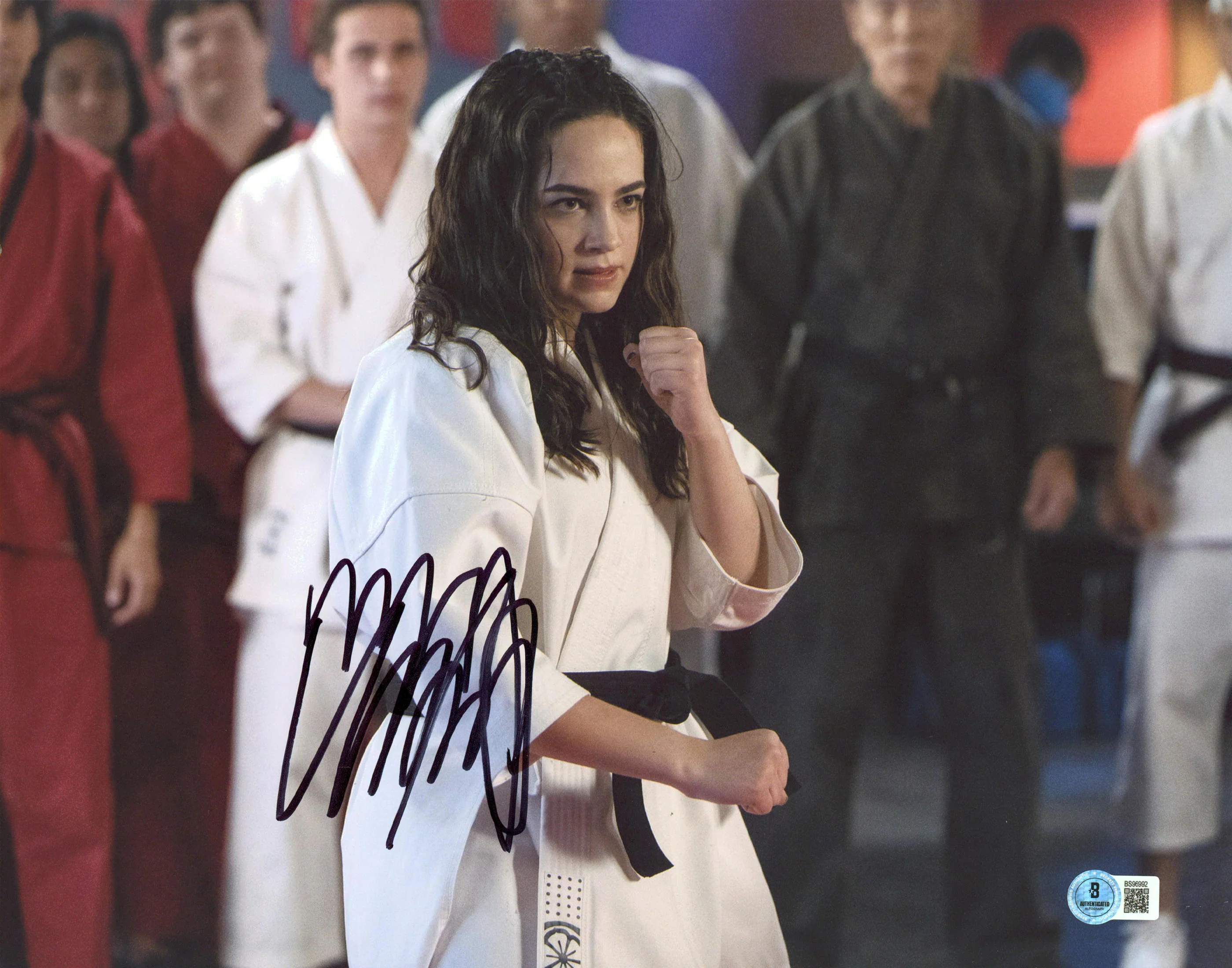 Mary Mouser Cobra Kai Authentic Signed 11x14 Horizontal Photo BAS #BS96992 - Image 2