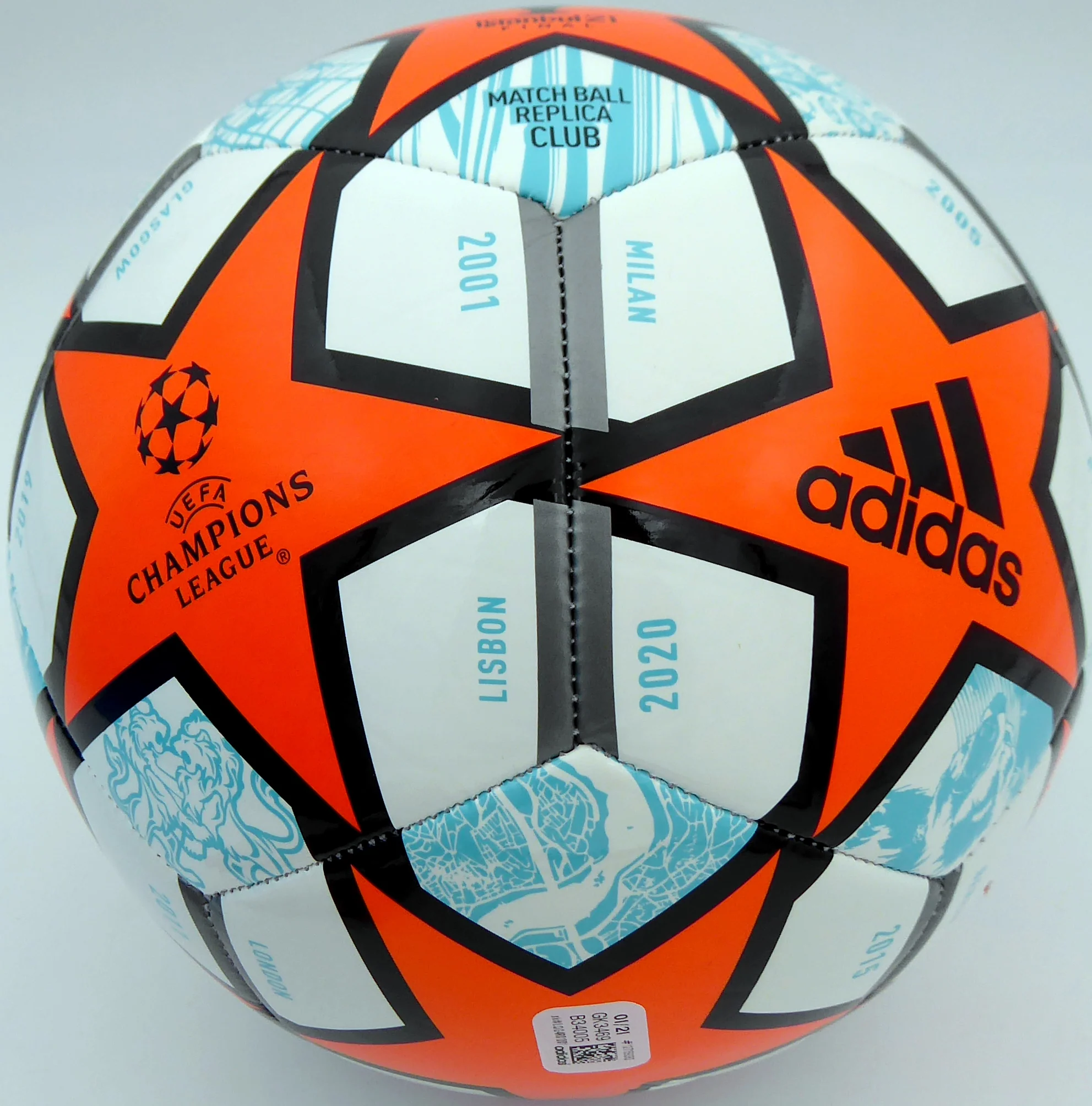 Mason Mount Autographed Adidas Soccer Ball Chelsea F.C. Beckett BAS Stock #196952 - Image 4