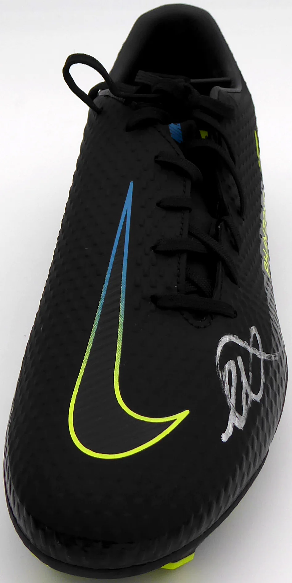 Mason Mount Autographed Black Nike Phantom Cleat Shoe Chelsea F.C. Size 9 Beckett BAS #K06361 - Image 3