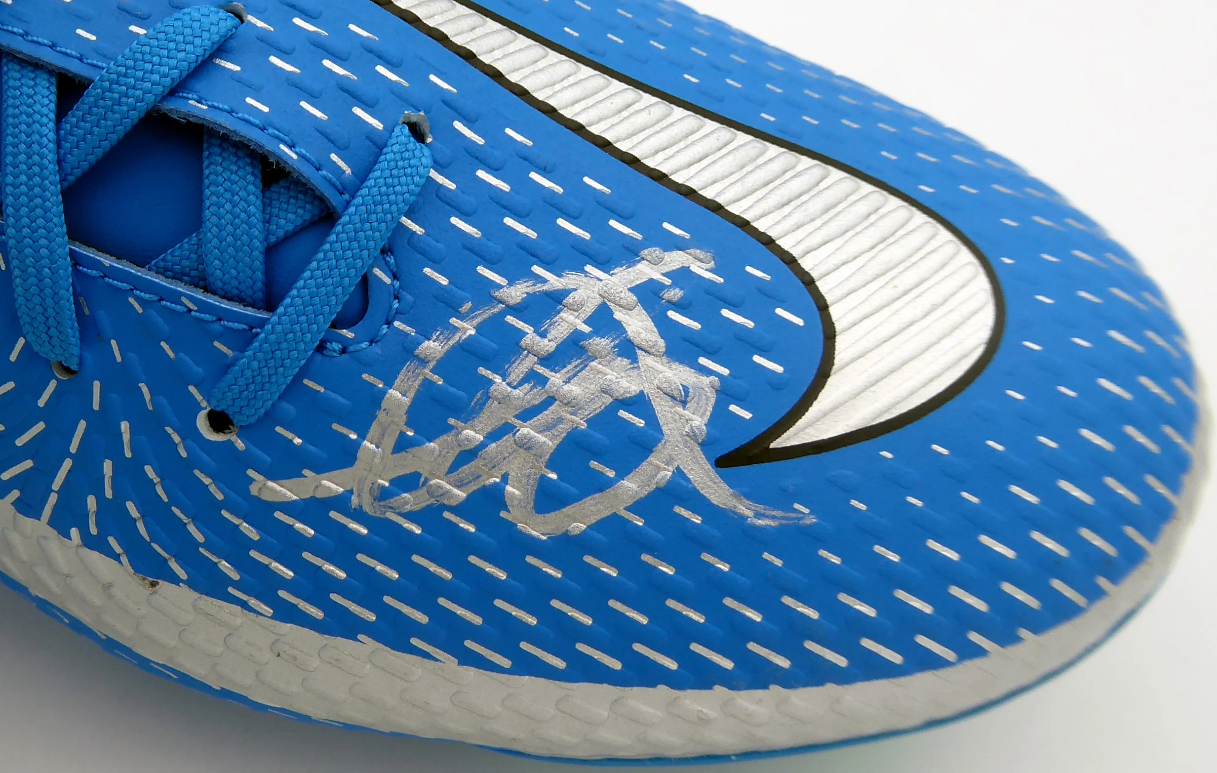 Mason Mount Autographed Blue Nike Phantom Cleat Shoe Chelsea F.C. Size 8 Beckett BAS #K06435 - Image 3