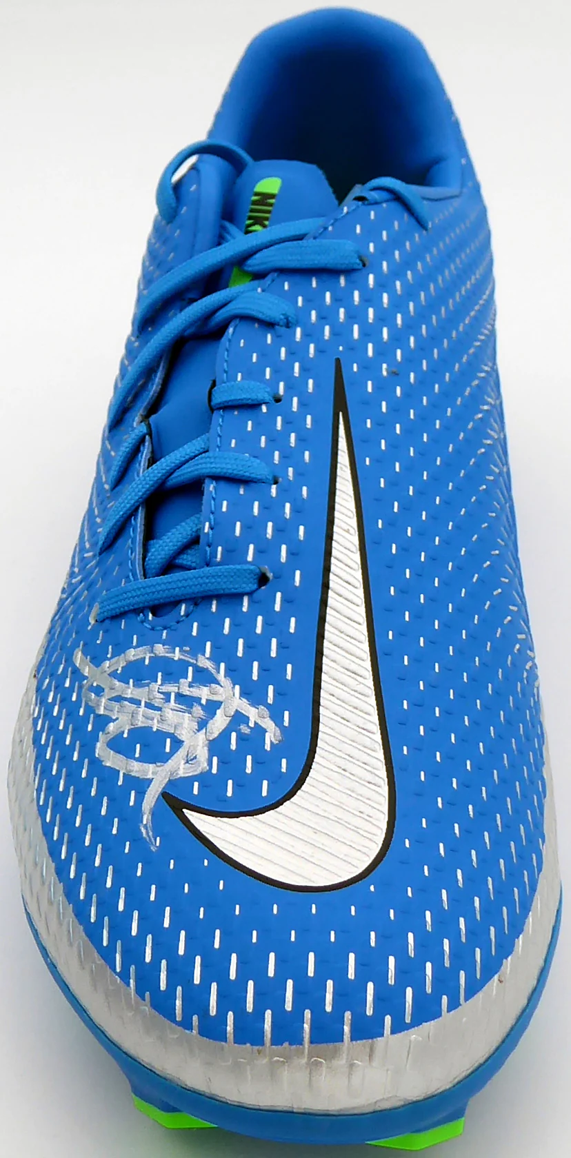 Mason Mount Autographed Blue Nike Phantom Cleat Shoe Chelsea F.C. Size 8 Beckett BAS #K06435 - Image 4
