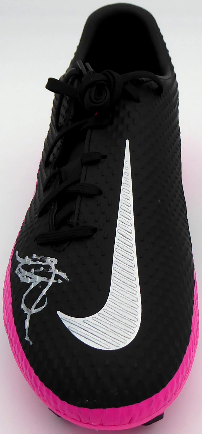 Mason Mount Autographed Blue & Pink Nike Phantom Cleat Shoe Chelsea F.C. Size 9 Beckett BAS #K06434 - Image 3