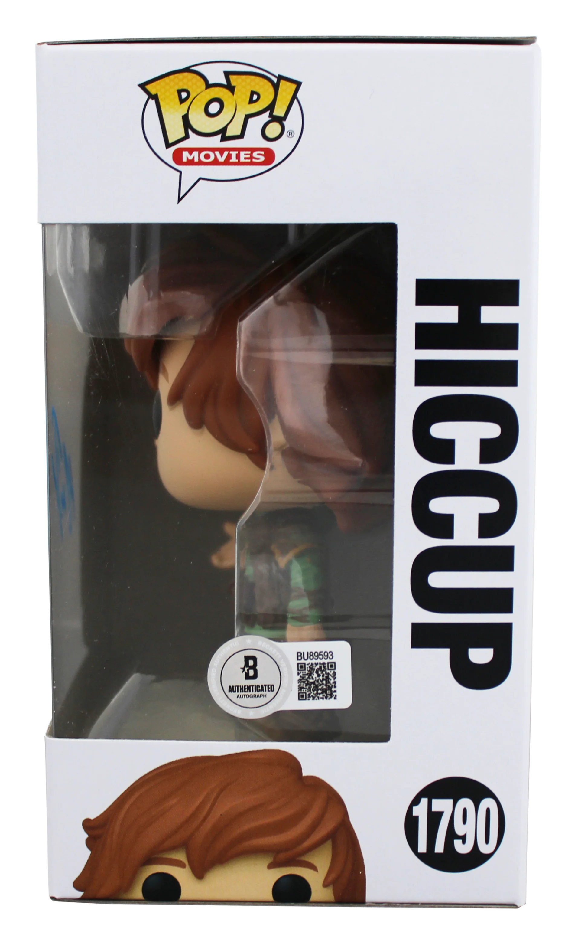 Mason Thames How to Train Your Dragon Signed Hiccup #1790 Funko Pop Figure BAS - Image 4