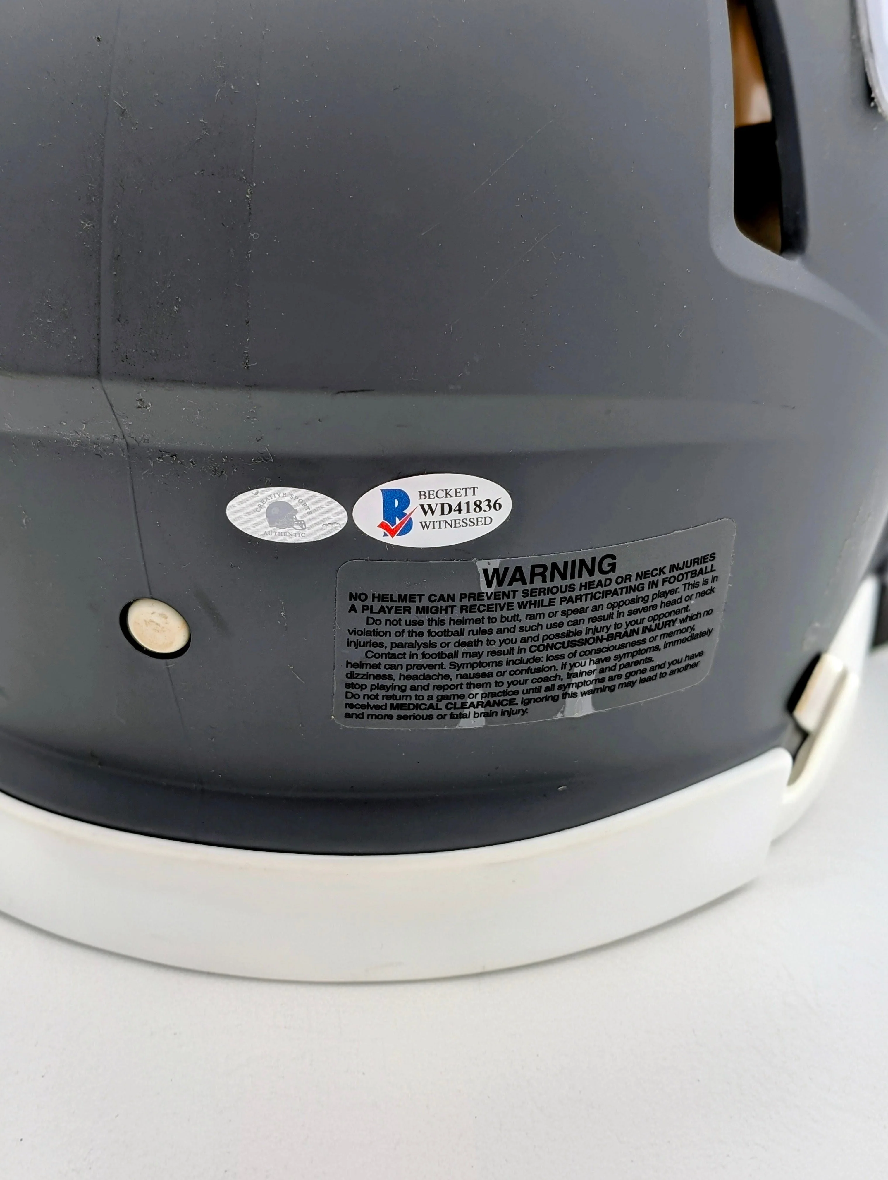 Matt Ryan Signed 2016 MVP Falcons Custom F/S Authentic Helmet - Beckett - Image 3