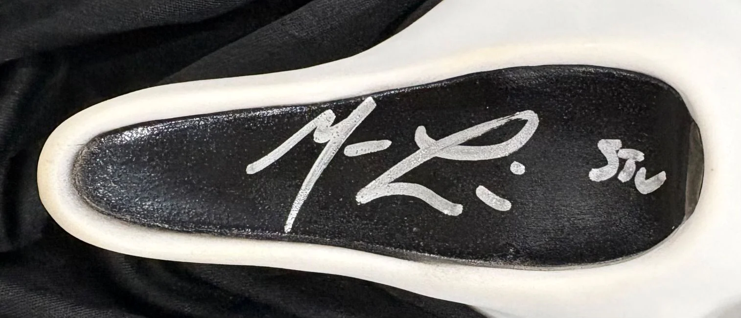 Matthew Lillard Signed Scream Ghostface Mask Stu Inscribed JSA QR - Image 2
