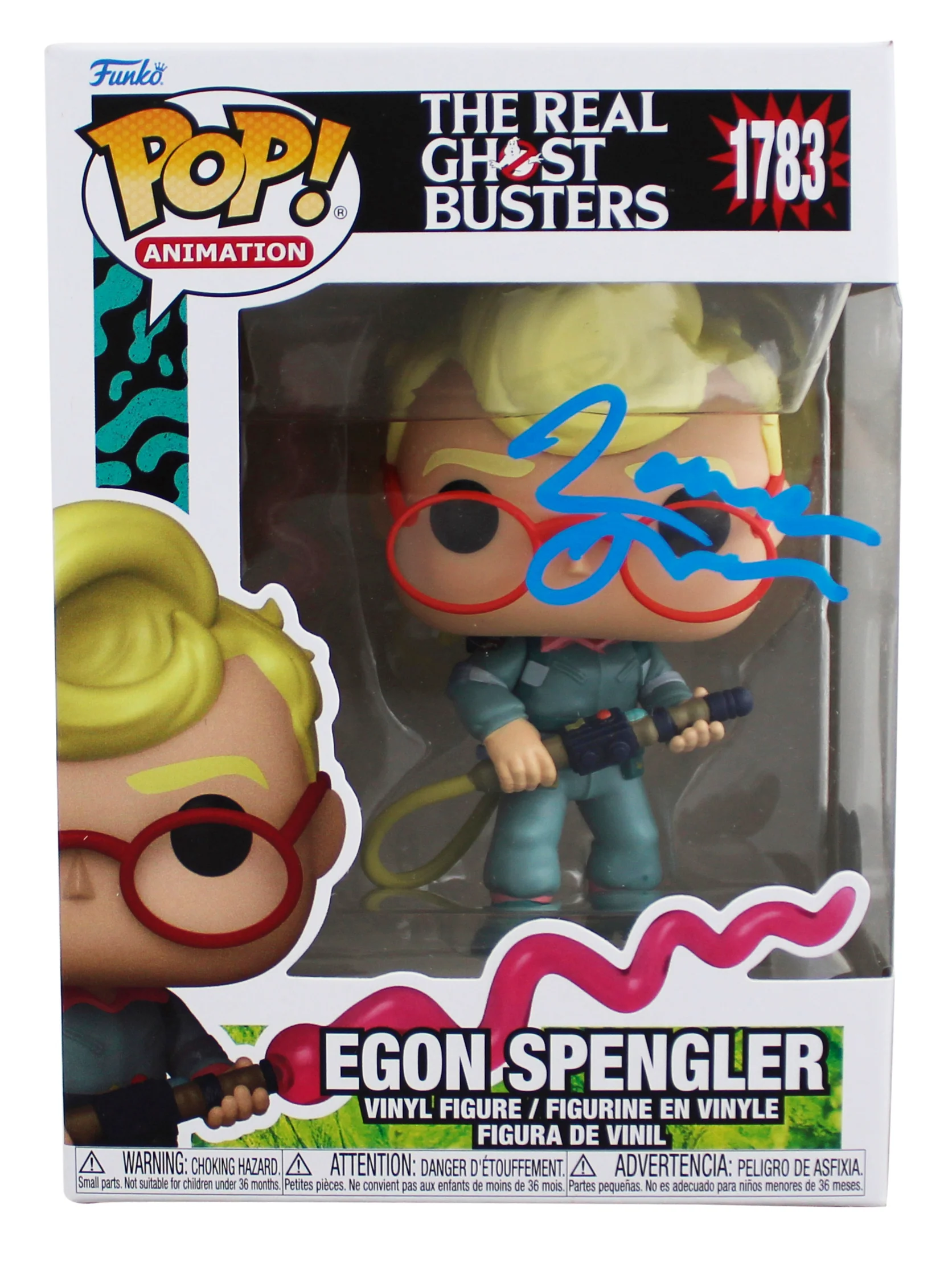 Maurice LaMarche Ghostbusters Signed Egon #1783 Funko Pop Figure BAS #BT64472 - Image 2
