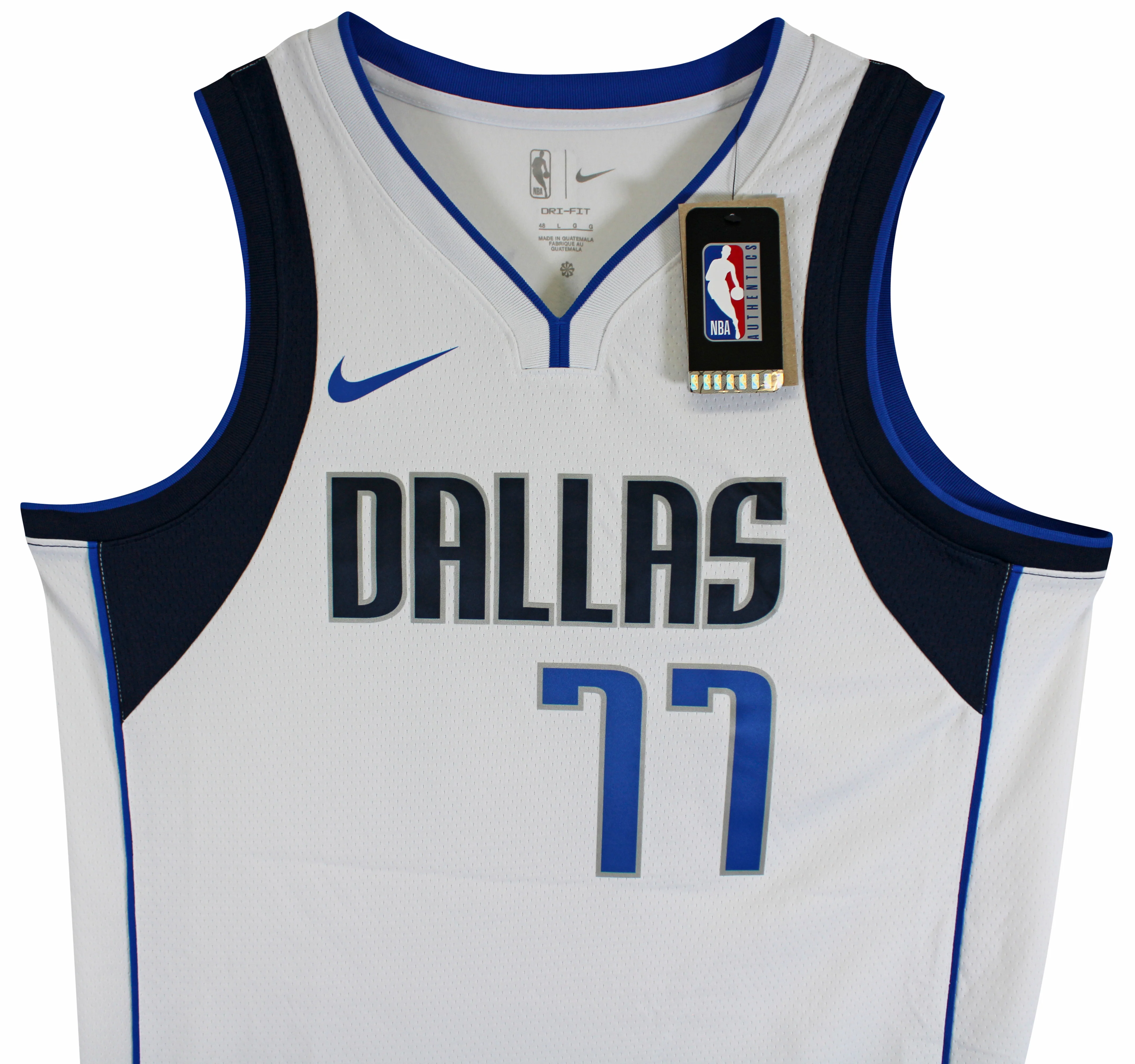 Mavericks Luka Doncic Signed White Nike Assoc. Edition Jersey Fanatics #A473486 - Image 6