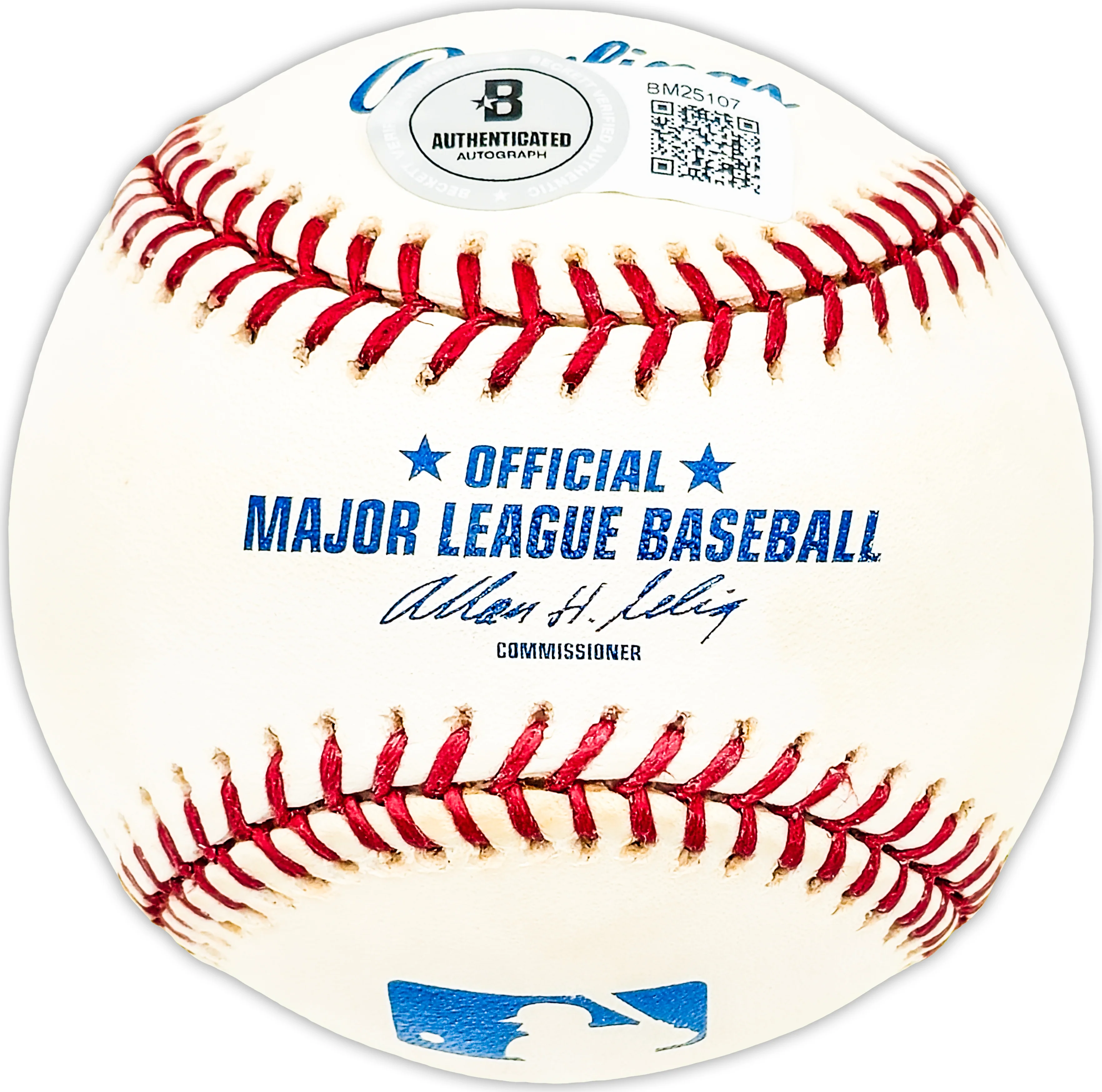 Mel Roach Autographed Official MLB Baseball Milwaukee Braves "1957 Braves" Beckett BAS QR #BM25107 - Image 2