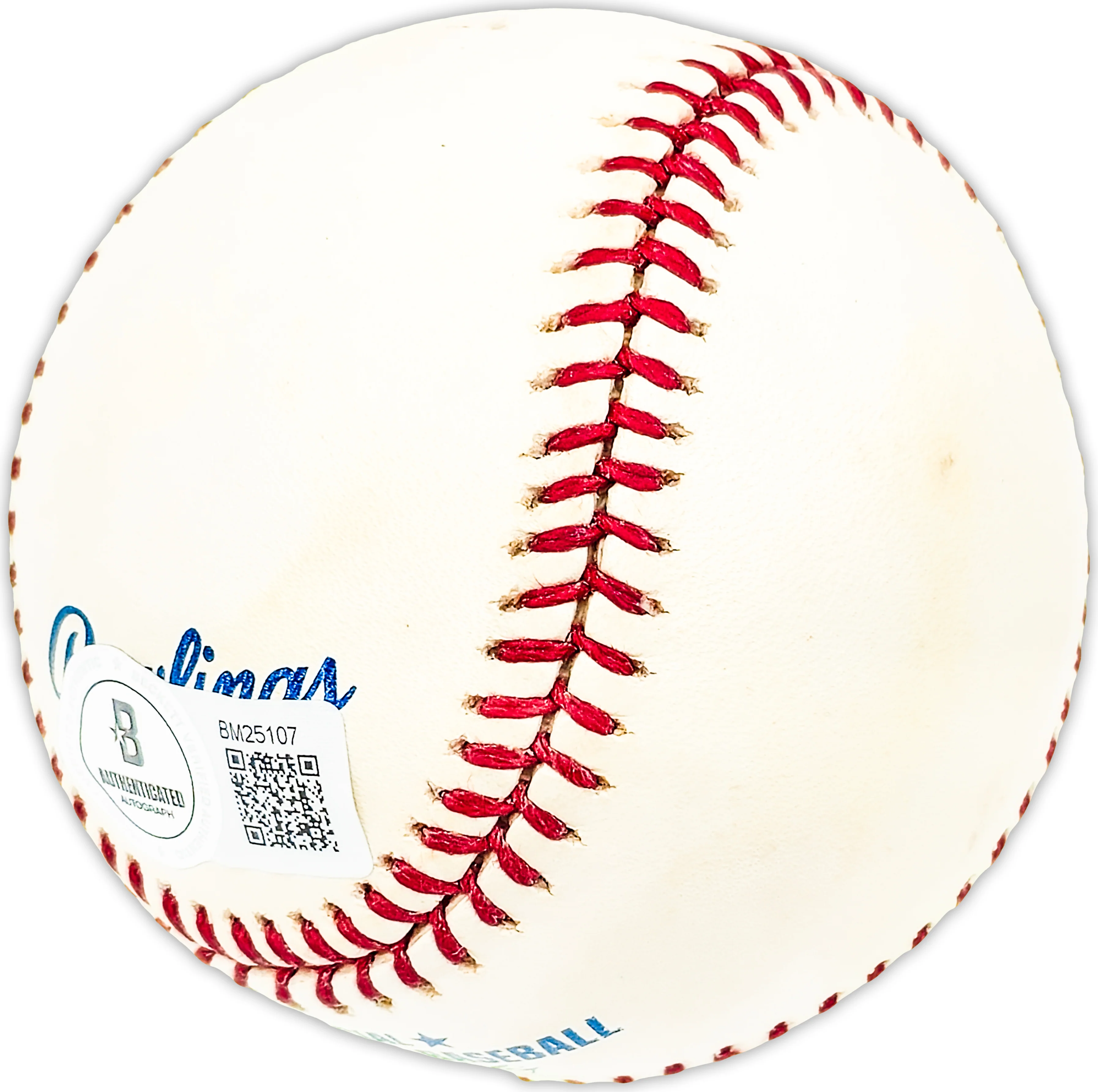 Mel Roach Autographed Official MLB Baseball Milwaukee Braves "1957 Braves" Beckett BAS QR #BM25107 - Image 3