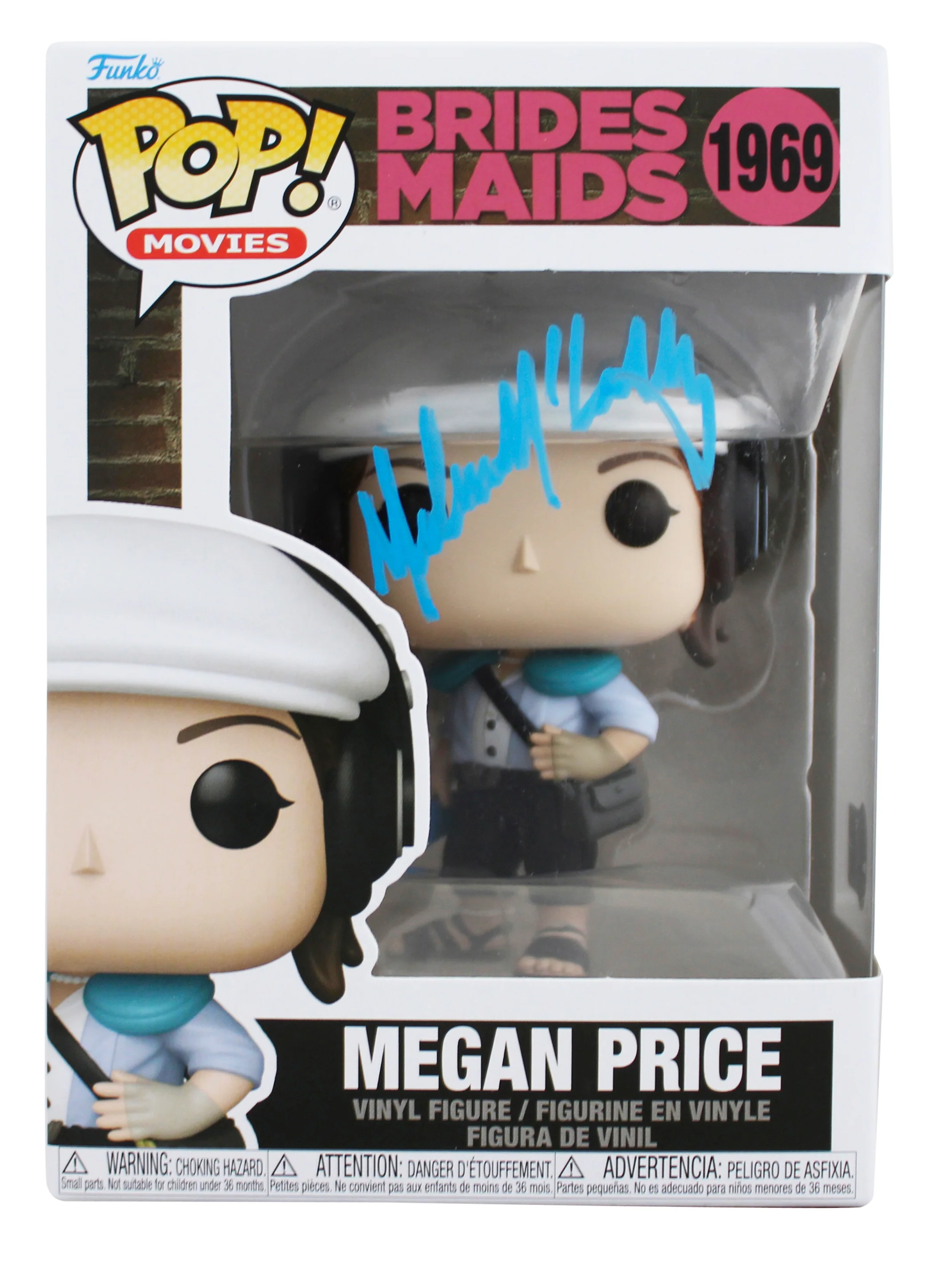 Melissa McCarthy Bridesmaids Signed Megan #1969 Funko Pop Figure BAS #BP97375