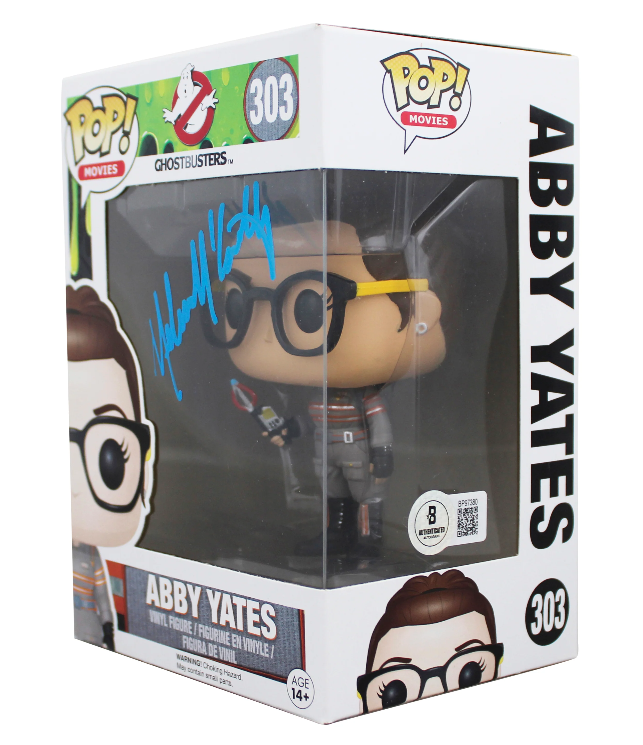 Melissa McCarthy Ghostbusters Signed Abby #303 Funko Pop Figure BAS #BP97380 - Image 3