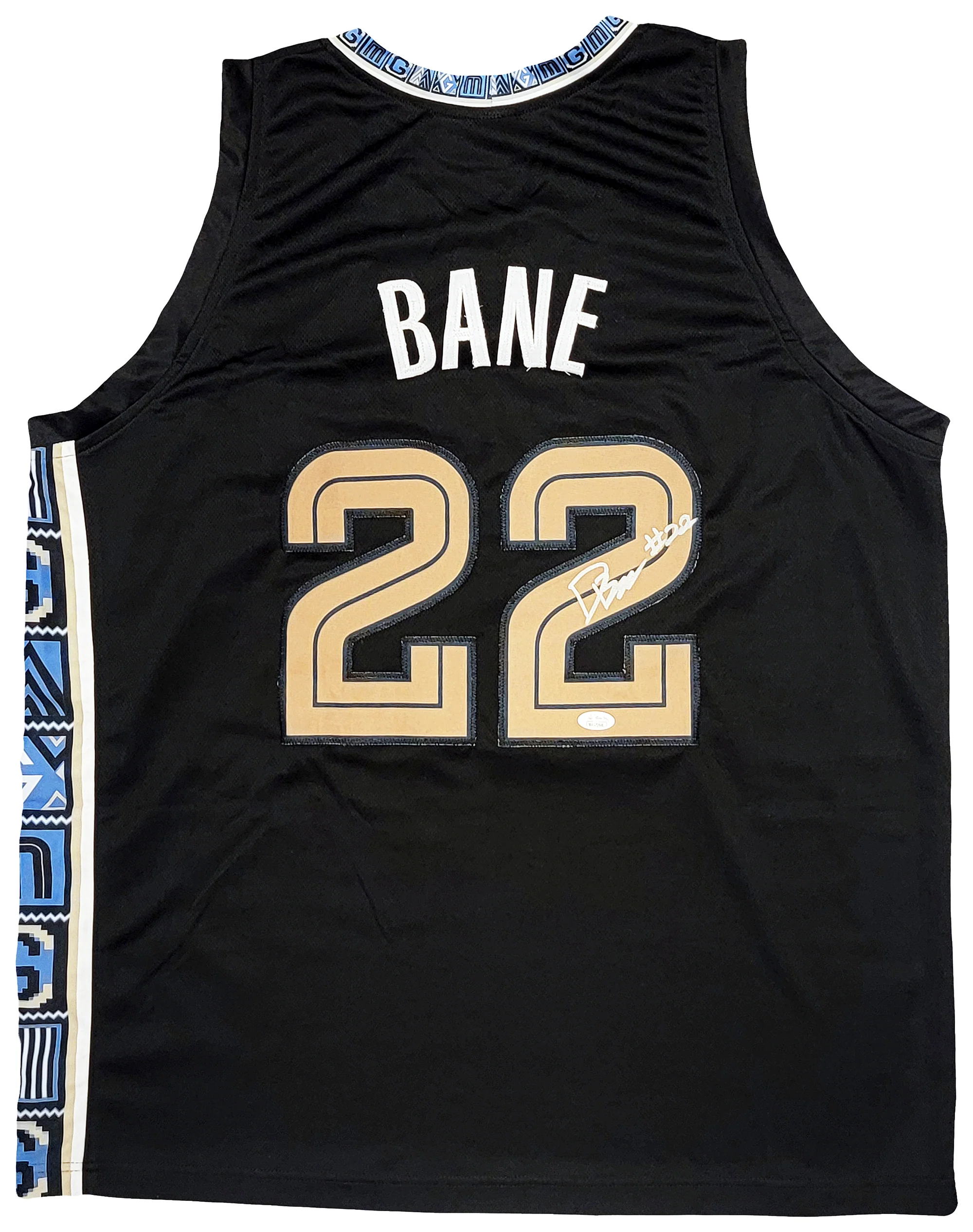 Memphis Grizzlies Desmond Bane Autographed Black Jersey JSA Stock #210853 - Image 2