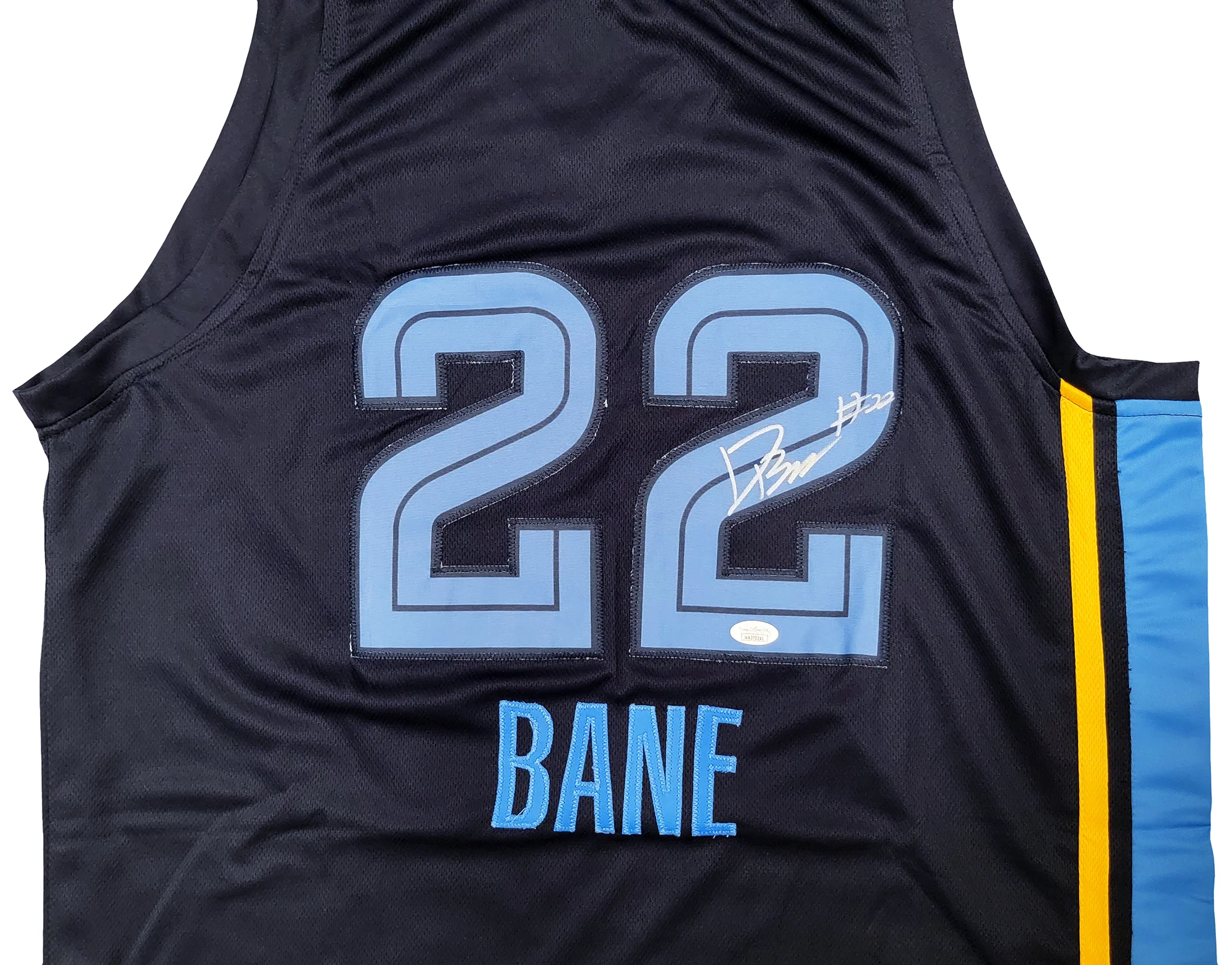 Memphis Grizzlies Desmond Bane Autographed Blue Jersey JSA Stock #210854 - Image 3