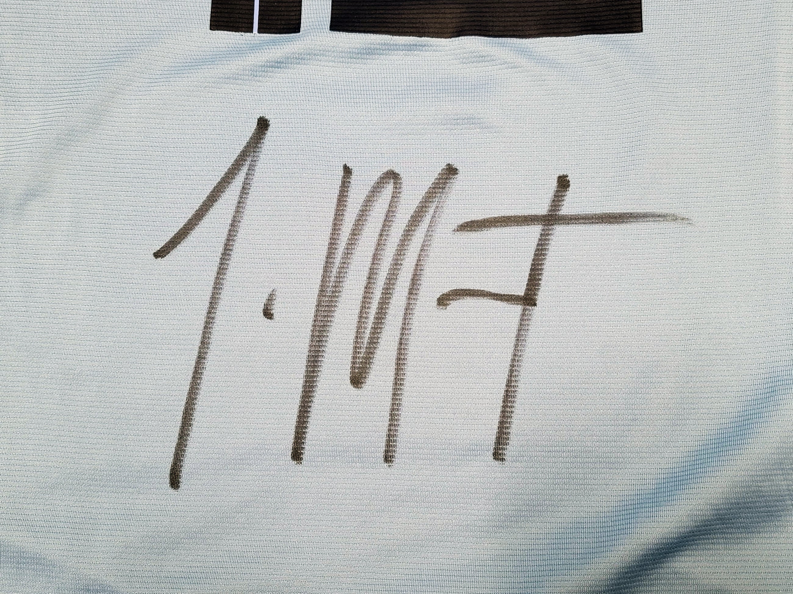 Memphis Grizzlies Ja Morant Autographed Light Blue Fanatics Jersey Size L JSA Stock #207958 - Image 4