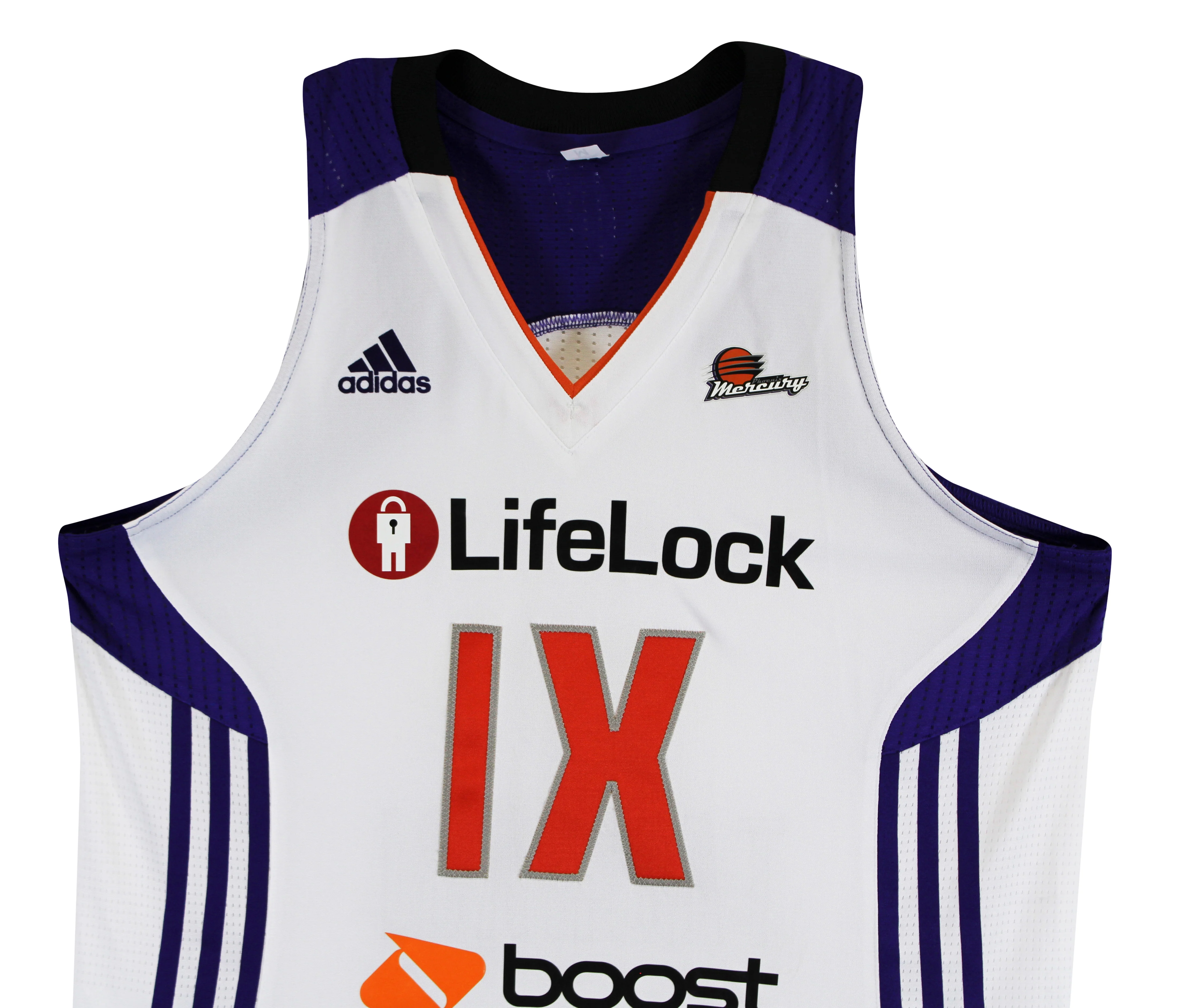 Mercury Diana Taurasi Signed Adidas Climacool Game Issued Jersey BAS W #3W366025 - Image 6