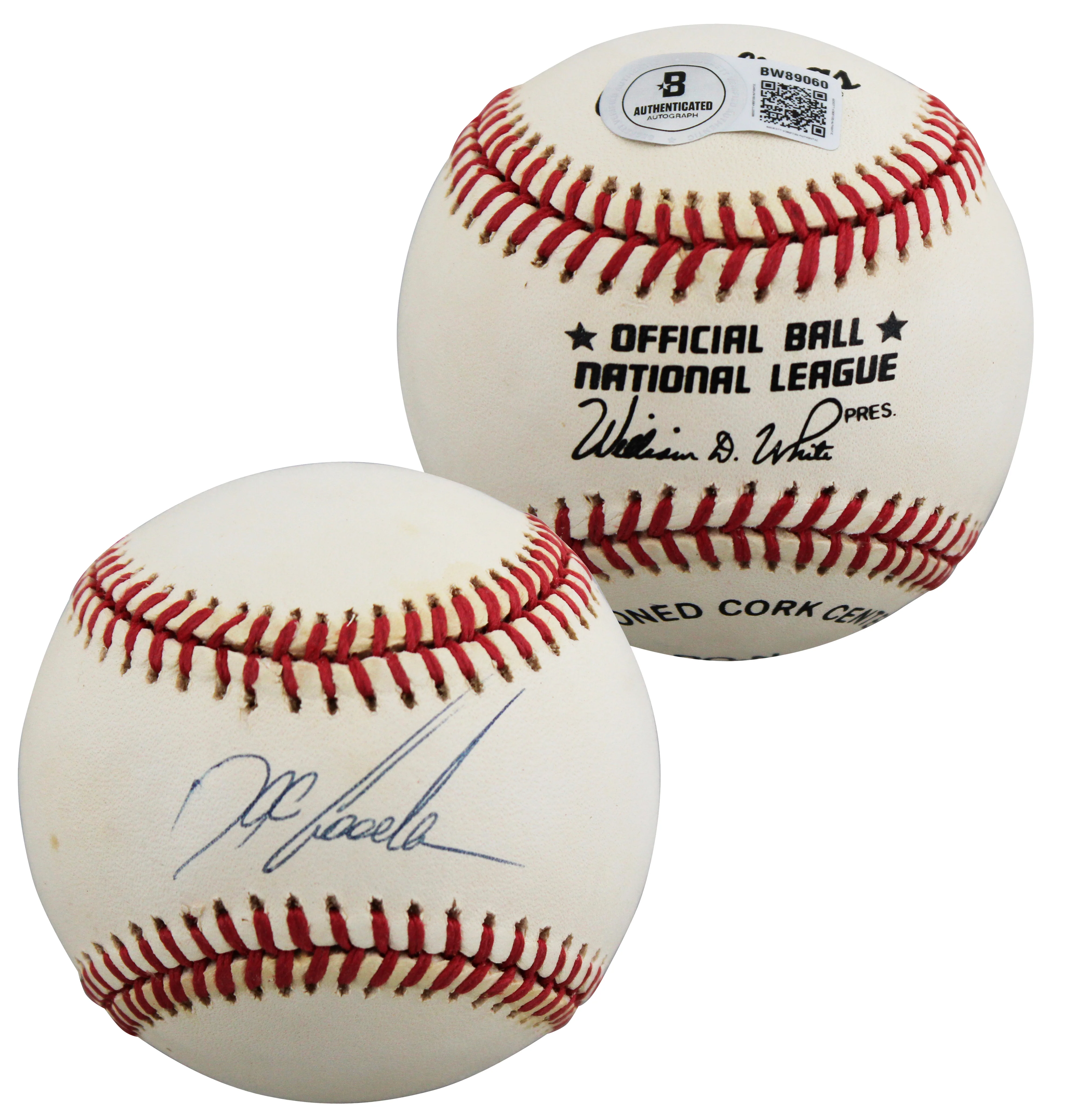 Mets Doc Gooden Authentic Signed William White ONL Baseball BAS #BW89060