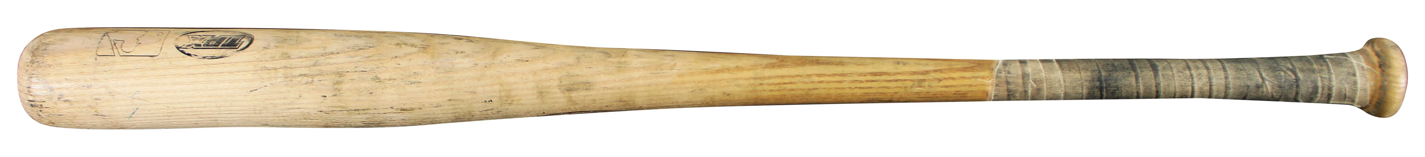 Mets Tom Glavine Signed Game Used Louisville Slugger Player Model Bat BAS - Image 6