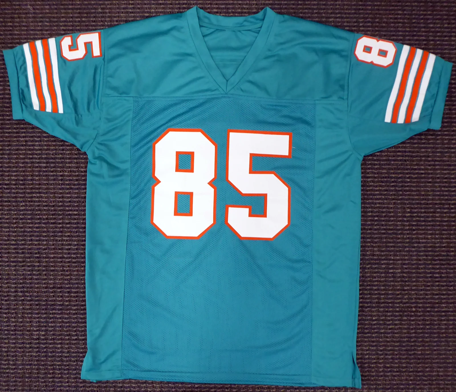 Miami Dolphins Nick Buoniconti Autographed Teal Jersey "HOF 01" PSA/DNA Stock #179034 - Image 4