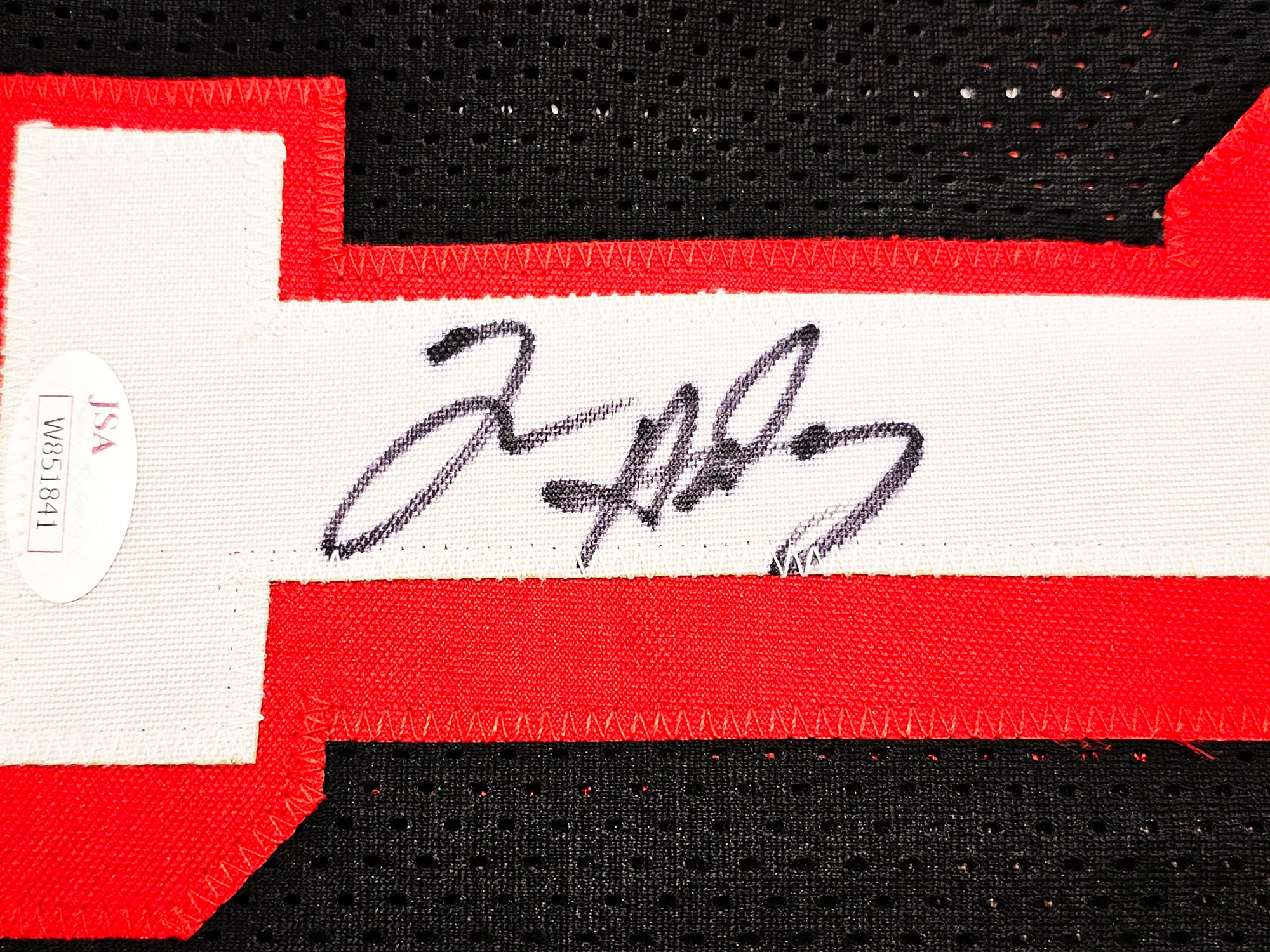 Miami Heat Tim Hardaway Autographed Black Jersey JSA Stock #215722 - Image 4