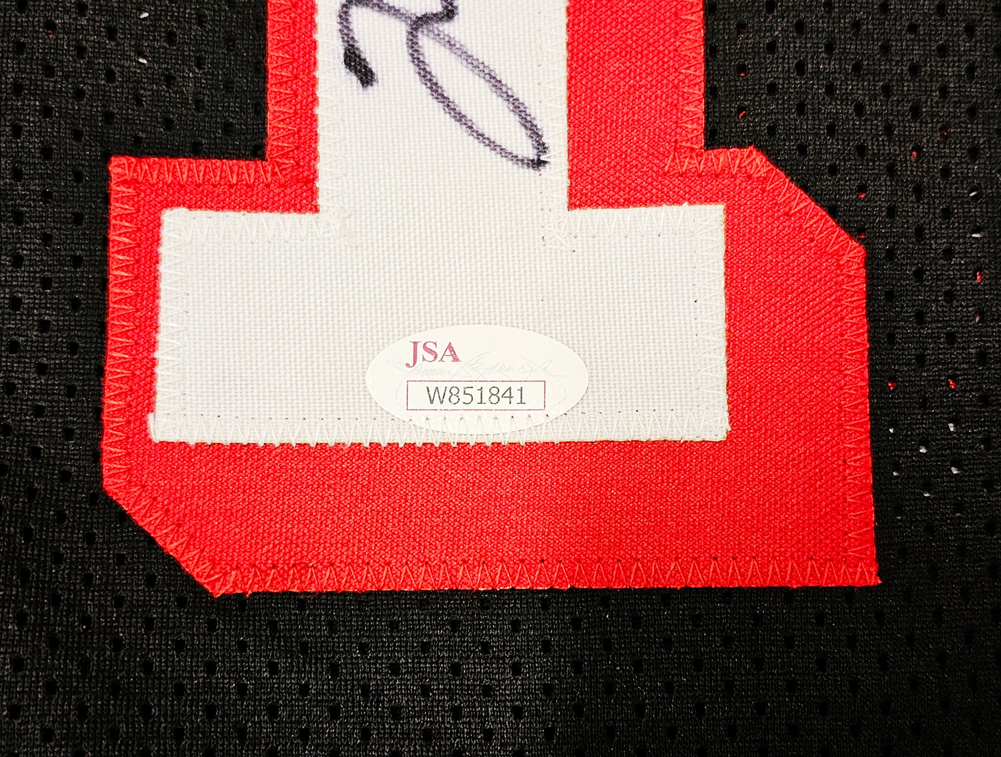 Miami Heat Tim Hardaway Autographed Black Jersey JSA Stock #215722 - Image 5