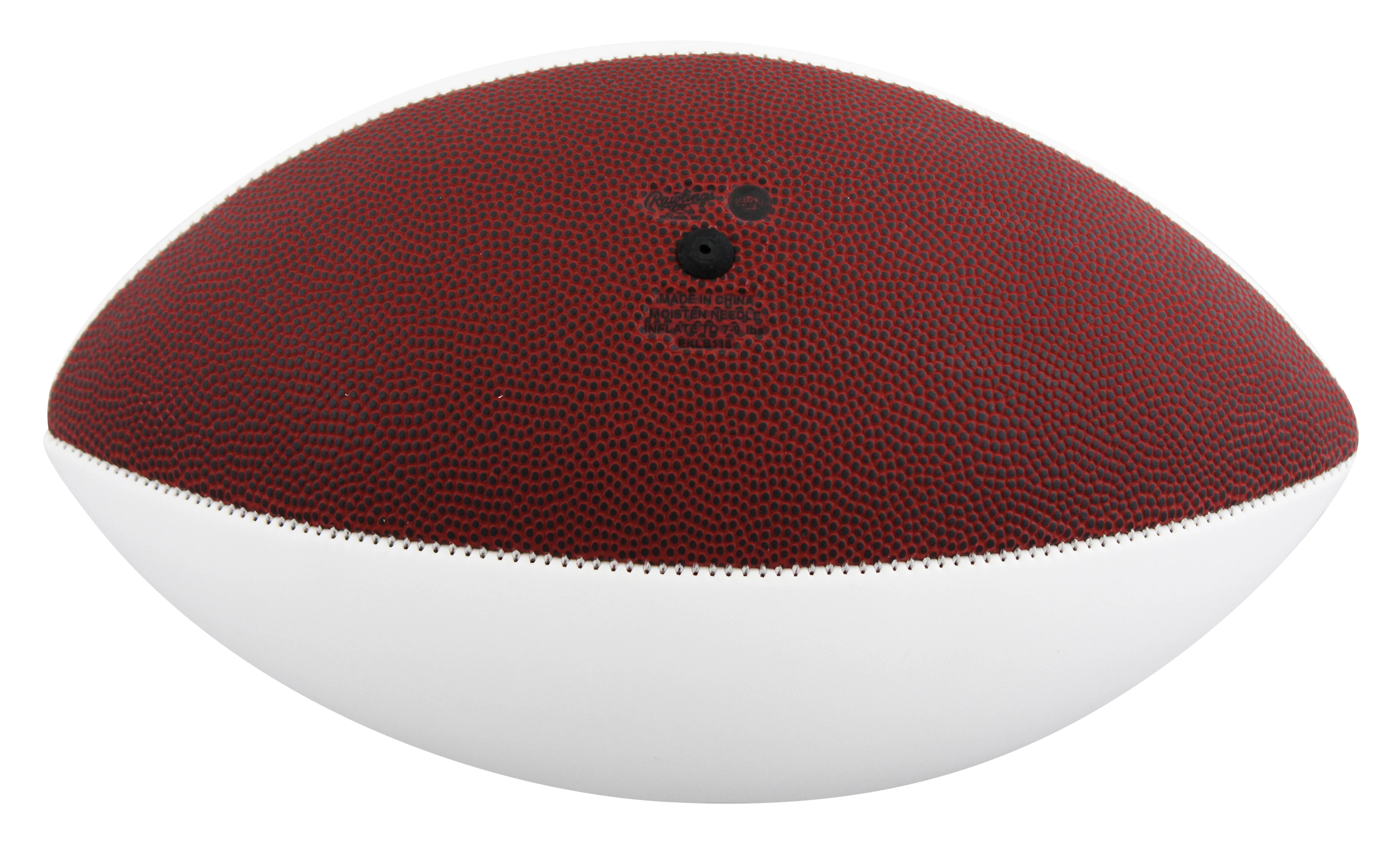 Miami Ray Lewis Authentic Signed Rawlings White Panel Logo Football BAS Witness - Image 5