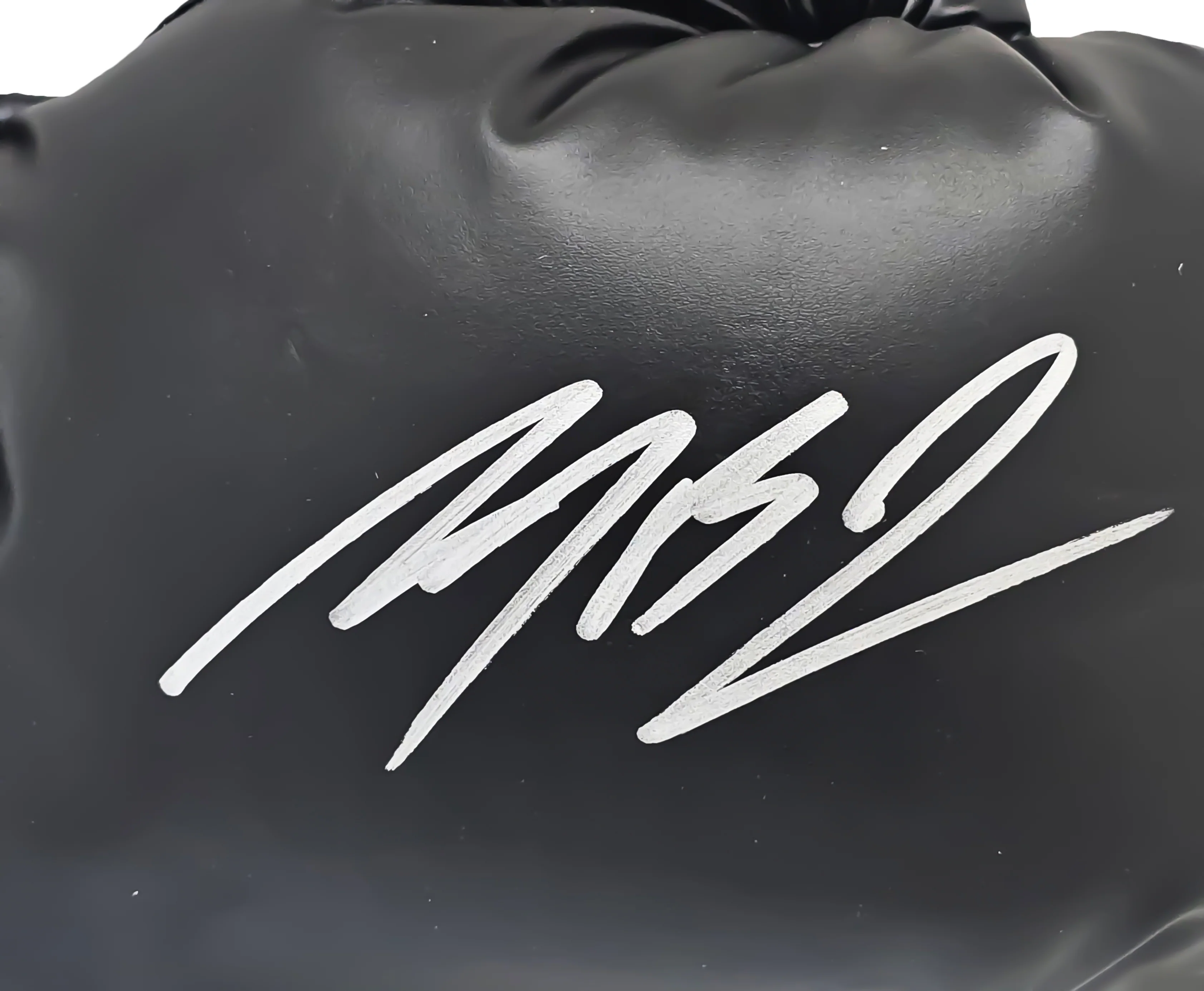 Michael B. Jordan Autographed Black Everlast Boxing Glove Right Handed RH Beckett BAS Witness Stock #220646 - Image 2