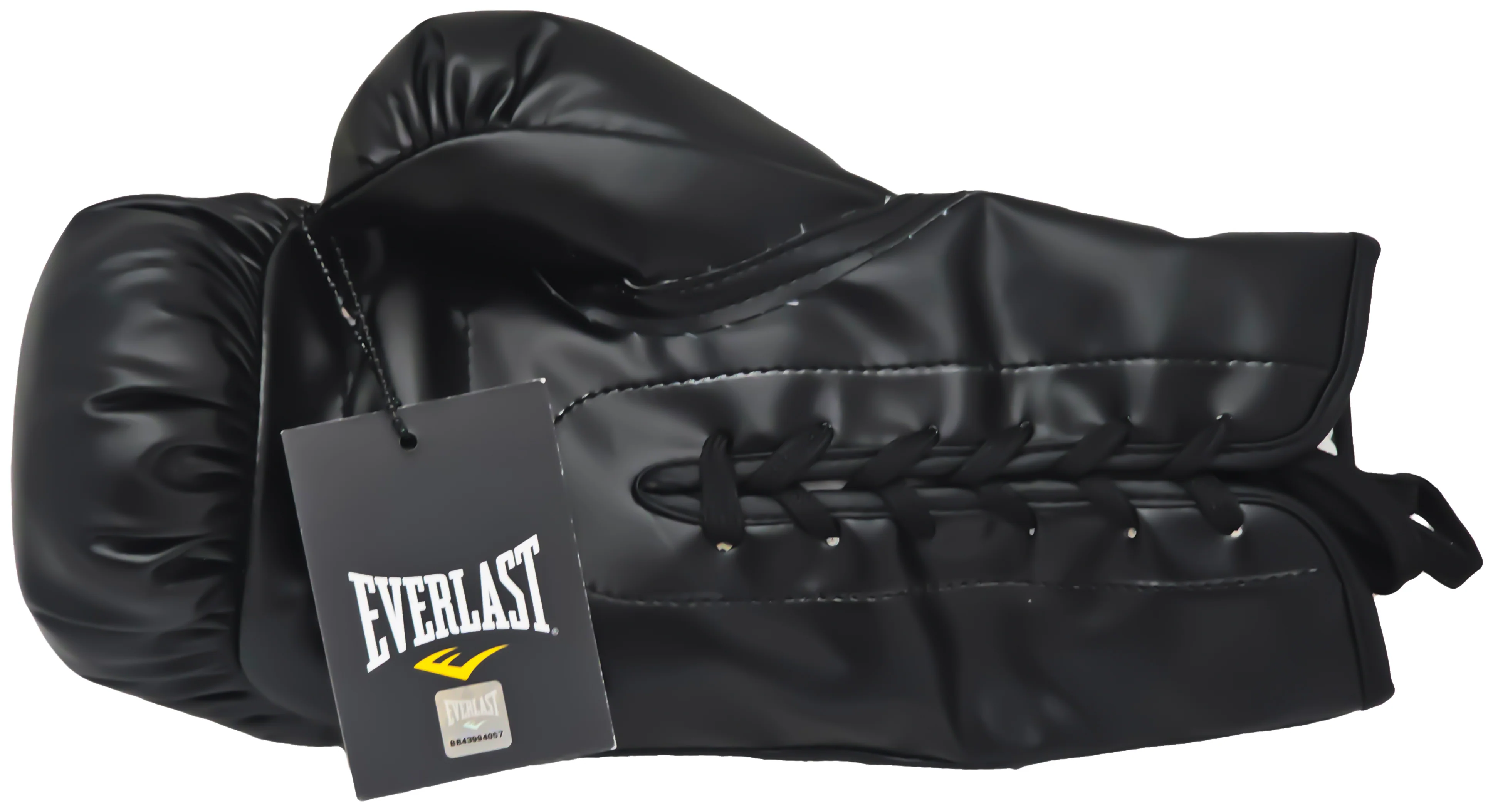 Michael B. Jordan Autographed Black Everlast Boxing Glove Right Handed RH Beckett BAS Witness Stock #220646 - Image 4