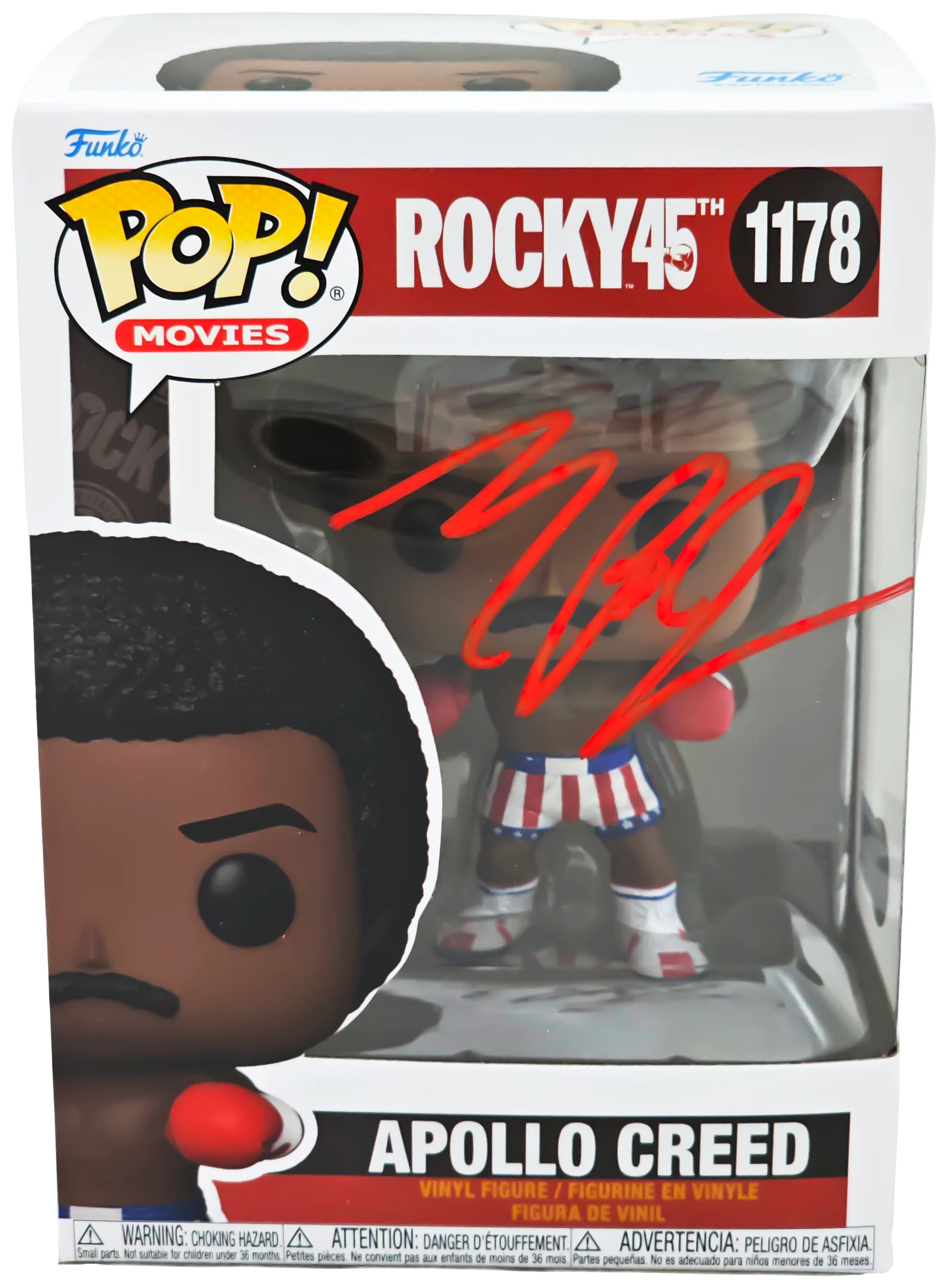 Michael B. Jordan Autographed Funko Pop Vinyl Figurine Beckett BAS Witness Stock #220631 - Image 2