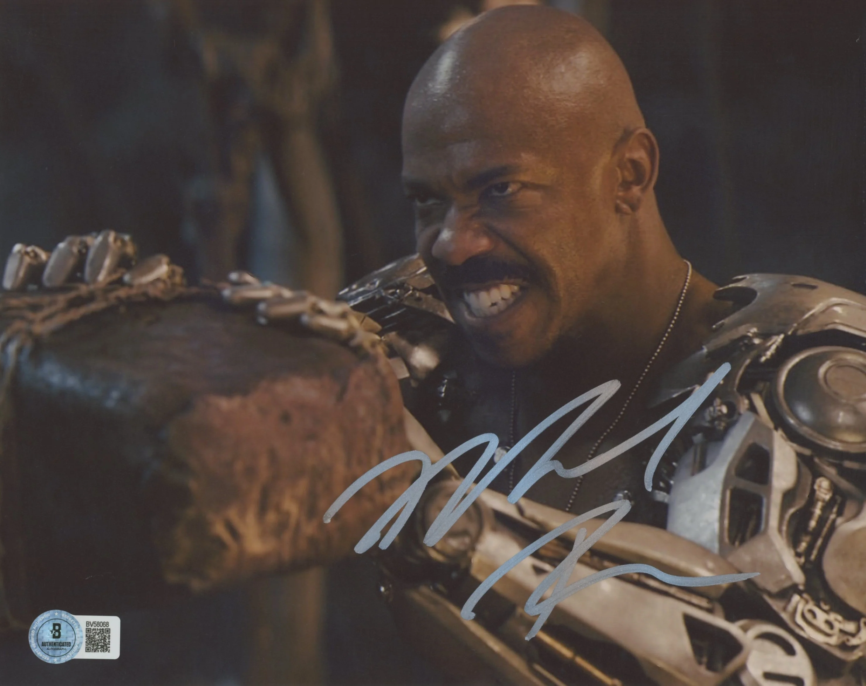 Michael Brooks Mortal Kombat Authentic Signed 8x10 Photo BAS #BV58068 - Image 2