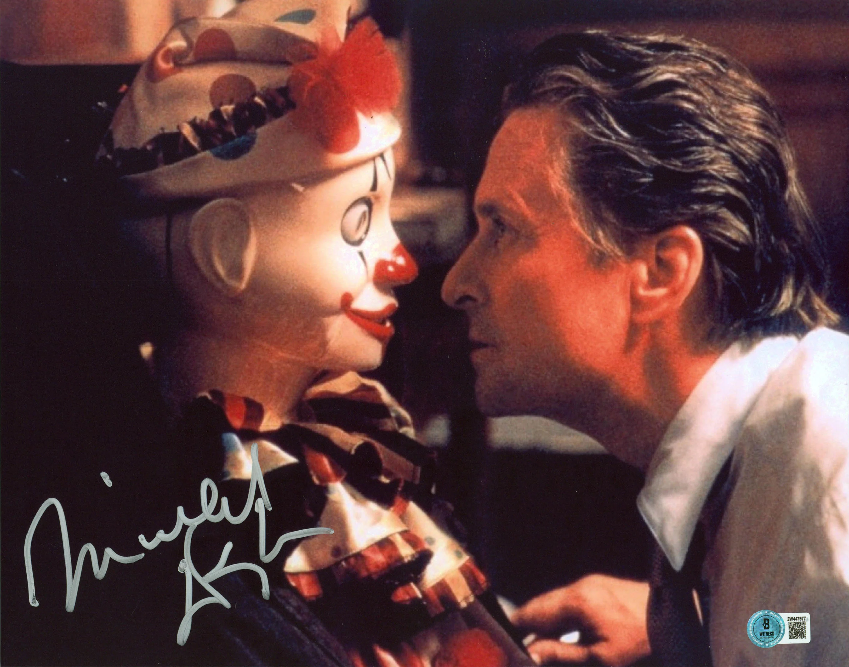 Michael Douglas The Game Authentic Signed 11x14 Horizontal Photo BAS #2W447977 - Image 2