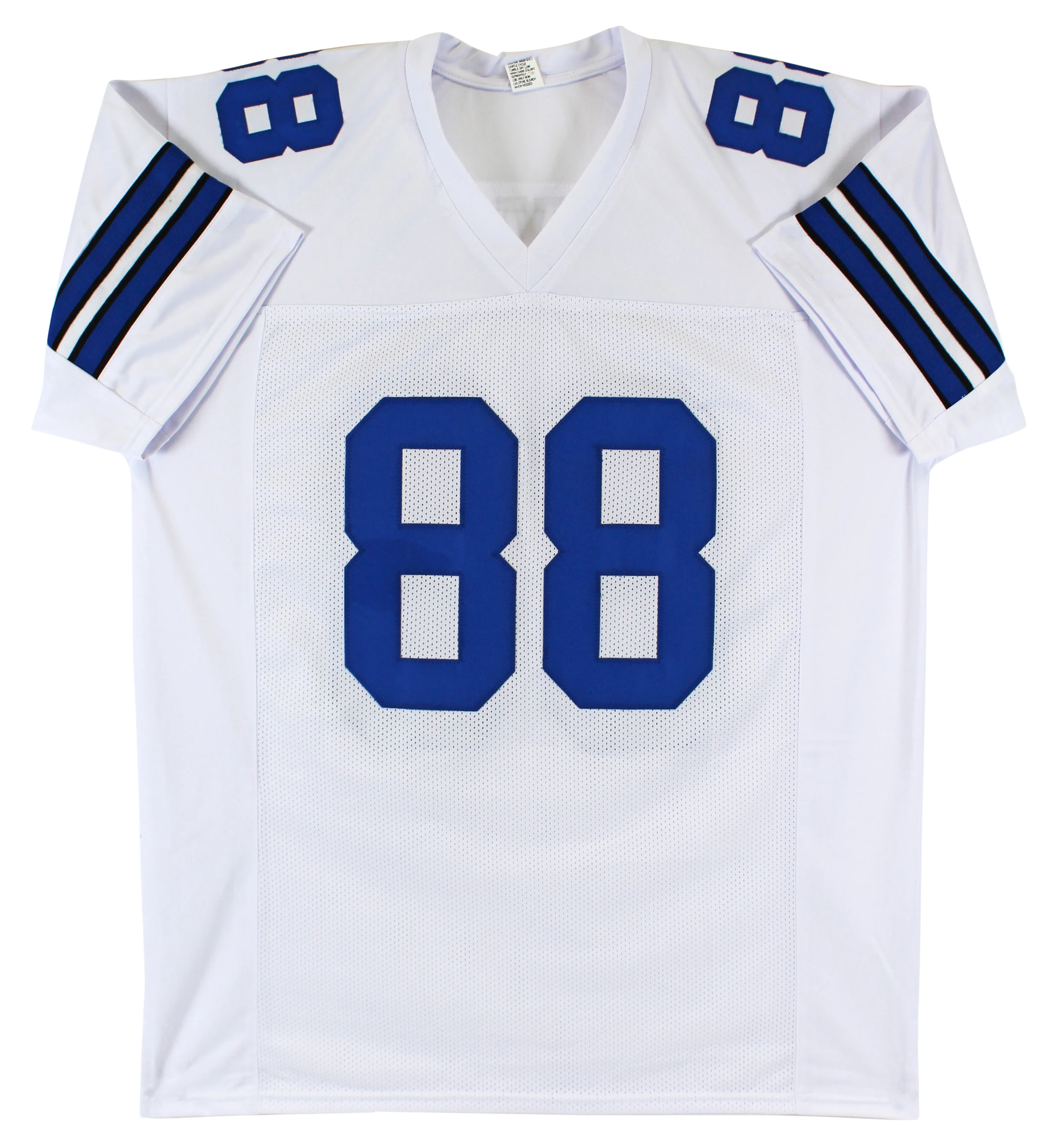 Michael Irvin Authentic Signed White Pro Style Jersey BAS Witnessed 2 - Image 4