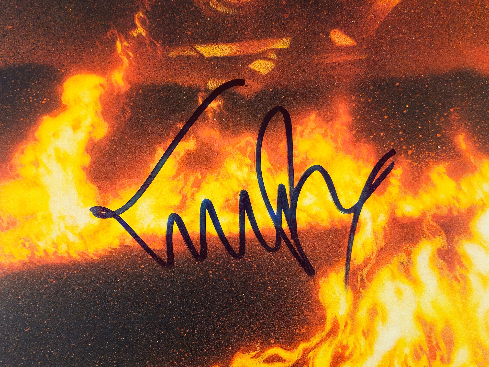 Michael J. Fox Autographed 27x40 Back to the Future Movie Poster Marty McFly Beckett BAS Witness Stock #235460 - Image 2