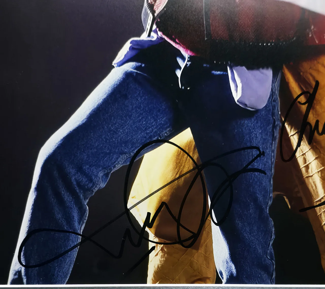 Michael J. Fox & Christopher Llyod Autographed Framed 16x20 Photo Back to the Future Beckett BAS #AC94143 - Image 3