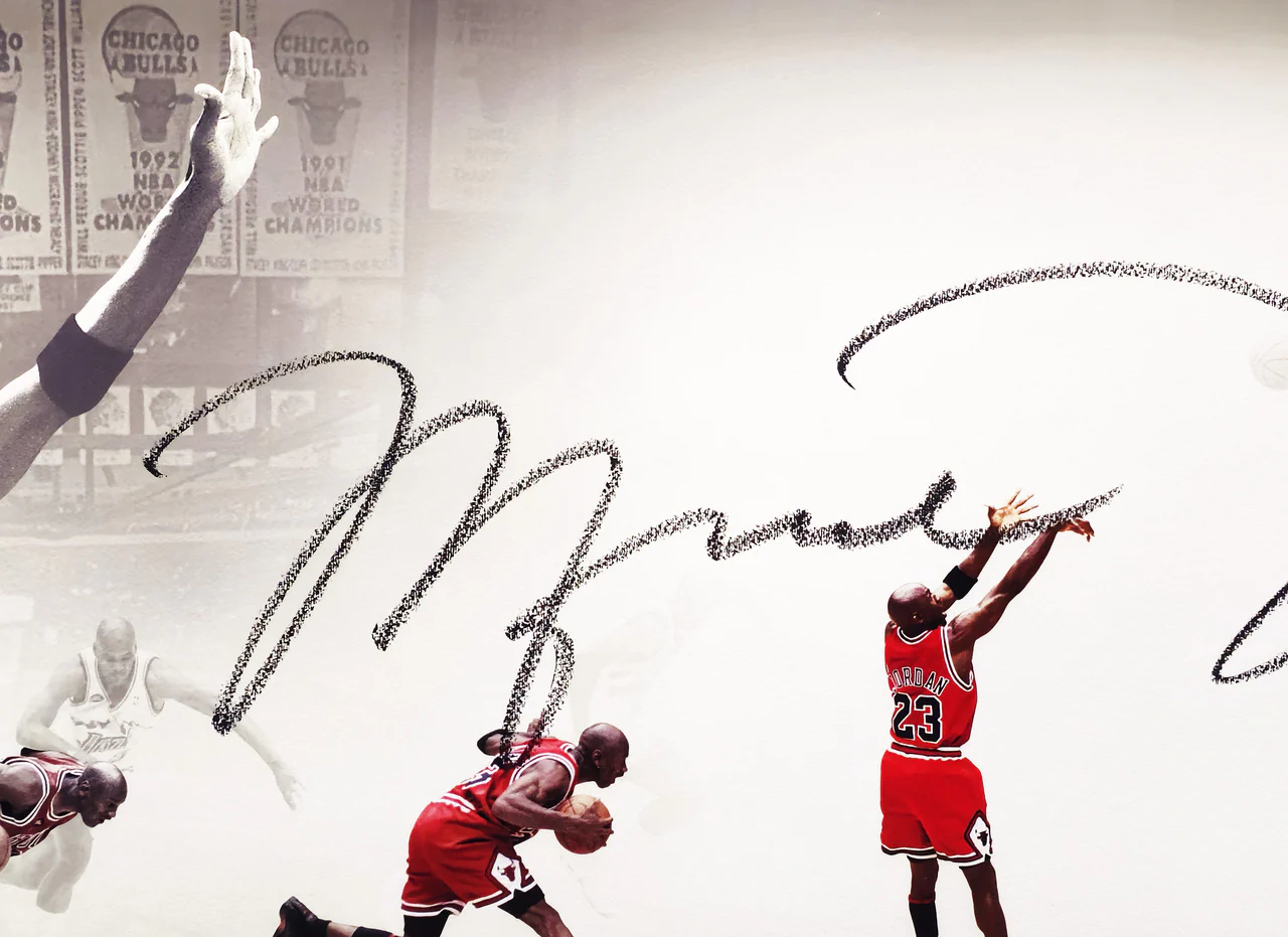 Michael Jordan Autographed Framed 20x46 "The Show" Poster Photo Chicago Bulls "Last Shot" UDA Holo #BAM142269 - Image 3
