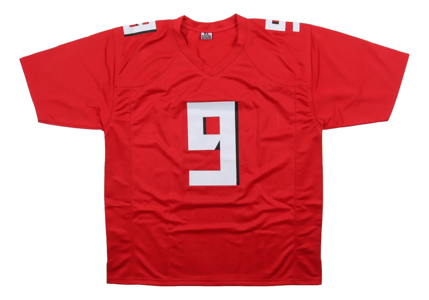 Michael Penix Jr Atlanta Signed Red Football Jersey JSA - Image 3