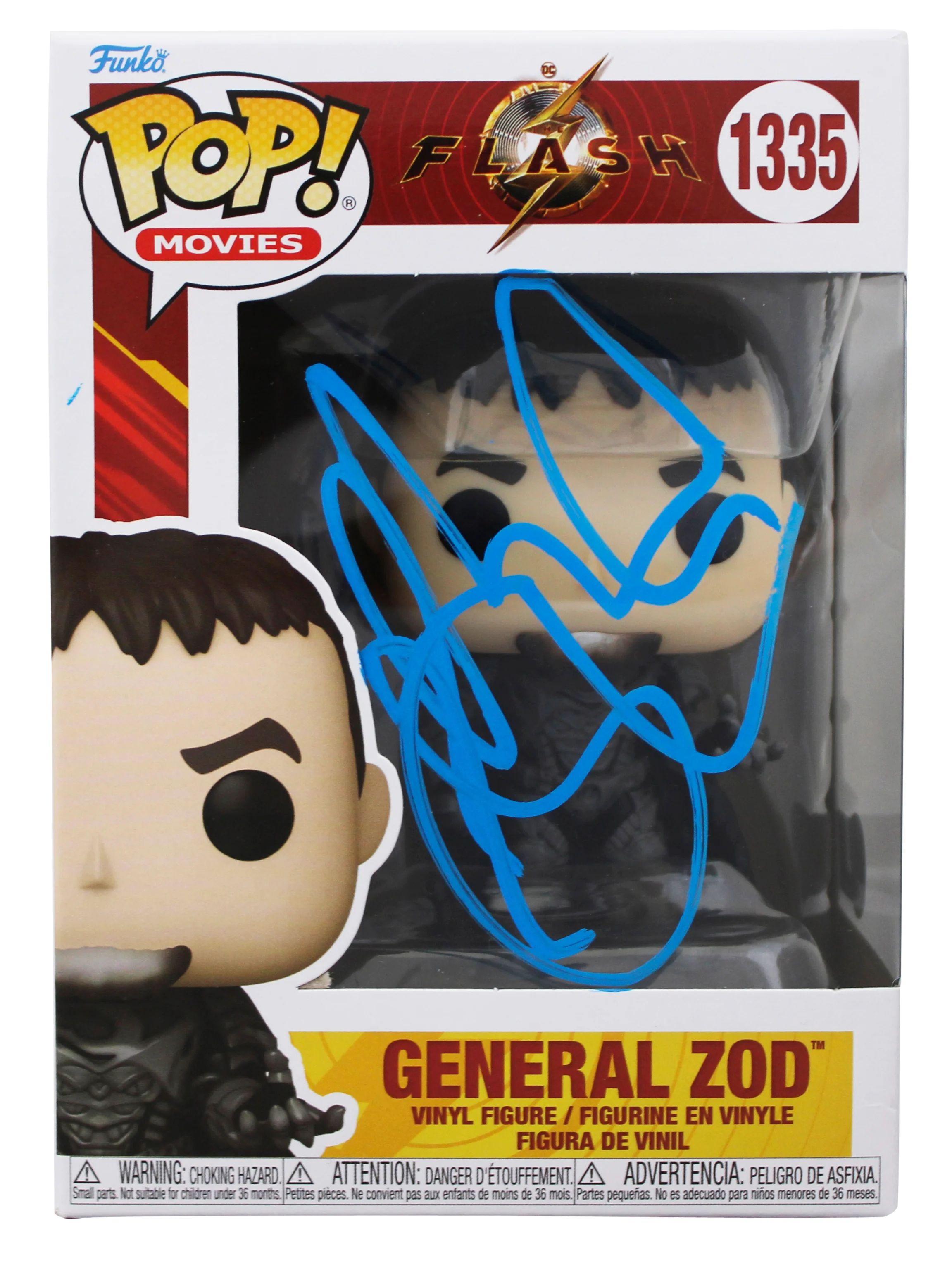 Michael Shannon Signed General Zod #1335 Funko Pop Vinyl Figure BAS #BU55068 - Image 2