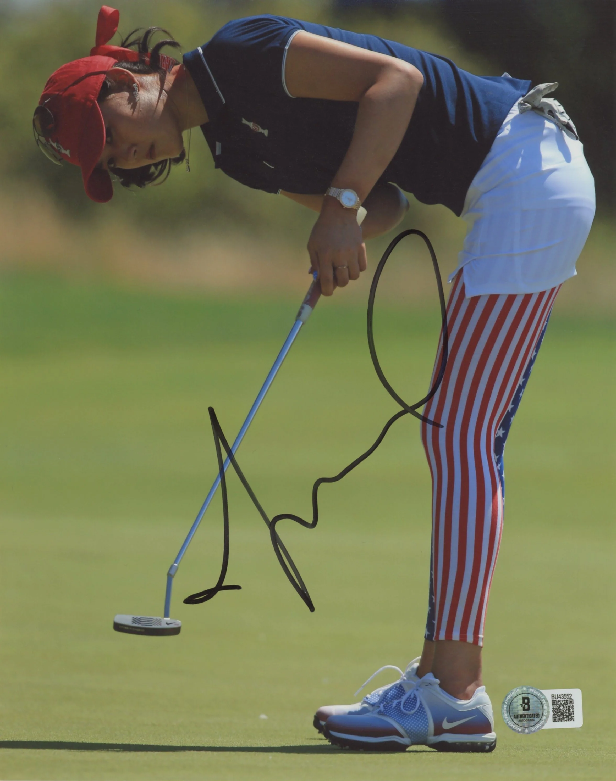 Michelle Wie LPGA Authentic Signed 8x10 Vertical Photo Autographed BAS #BU43552 - Image 2
