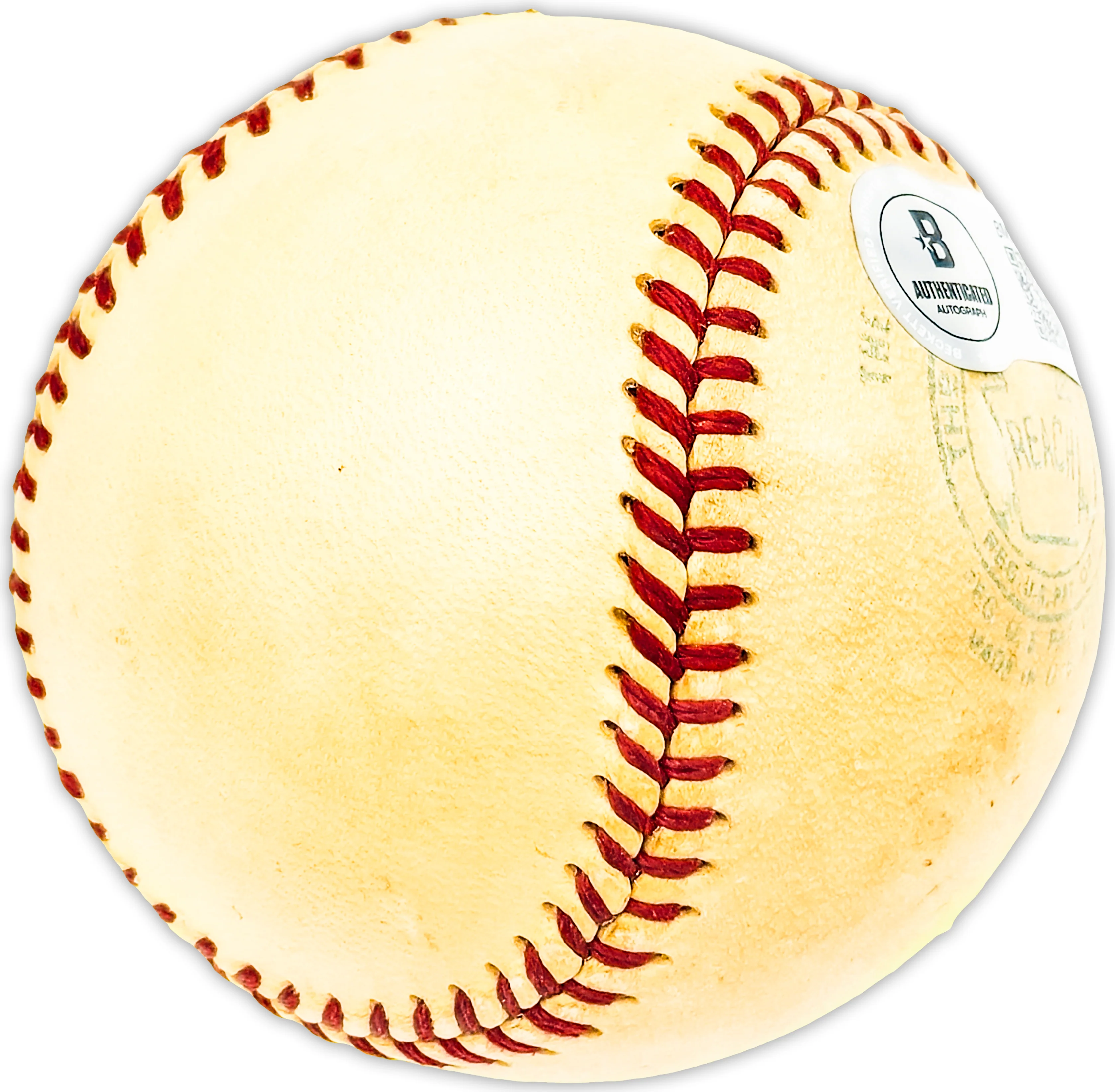 Mickey Grasso Autographed Official Harridge AL Baseball Cleveland Indians, San Francisco Giants Beckett BAS QR #BM25398 - Image 5