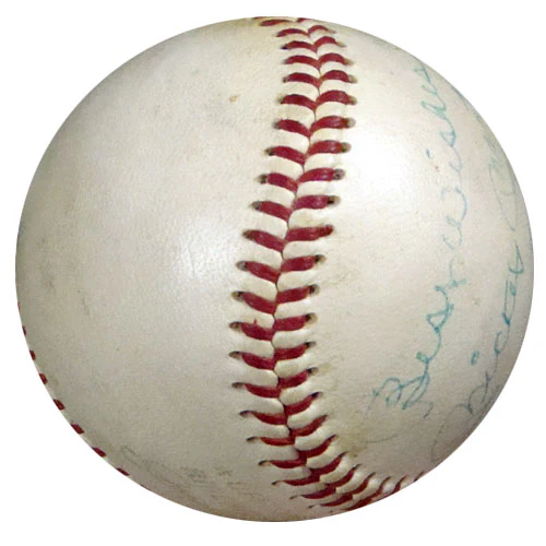 Mickey Mantle Autographed AL Cronin Baseball New York Yankees "Best Wishes" PSA/DNA #T01394 - Image 5