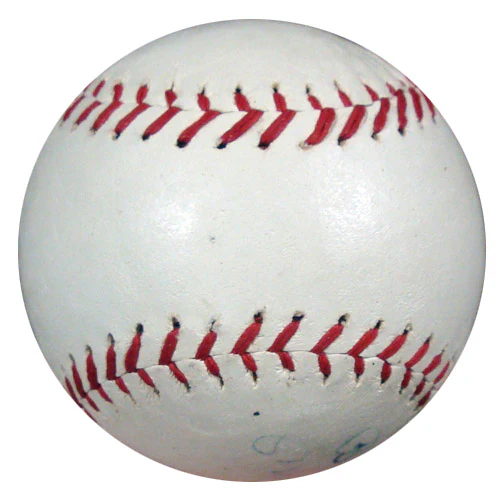 Mickey Mantle Autographed Park League Baseball New York Yankees "Best Wishes" 1950's Vintage Signature PSA/DNA #Q07806 - Image 3