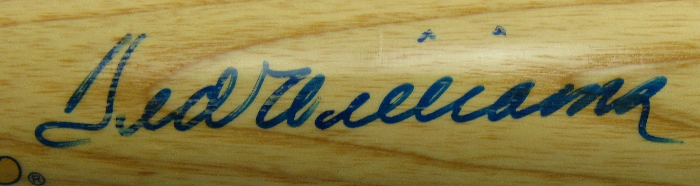 Ted Williams Signed Rawlings Auto Baseball Bat JSA LOA ZZ58810 - Image 2