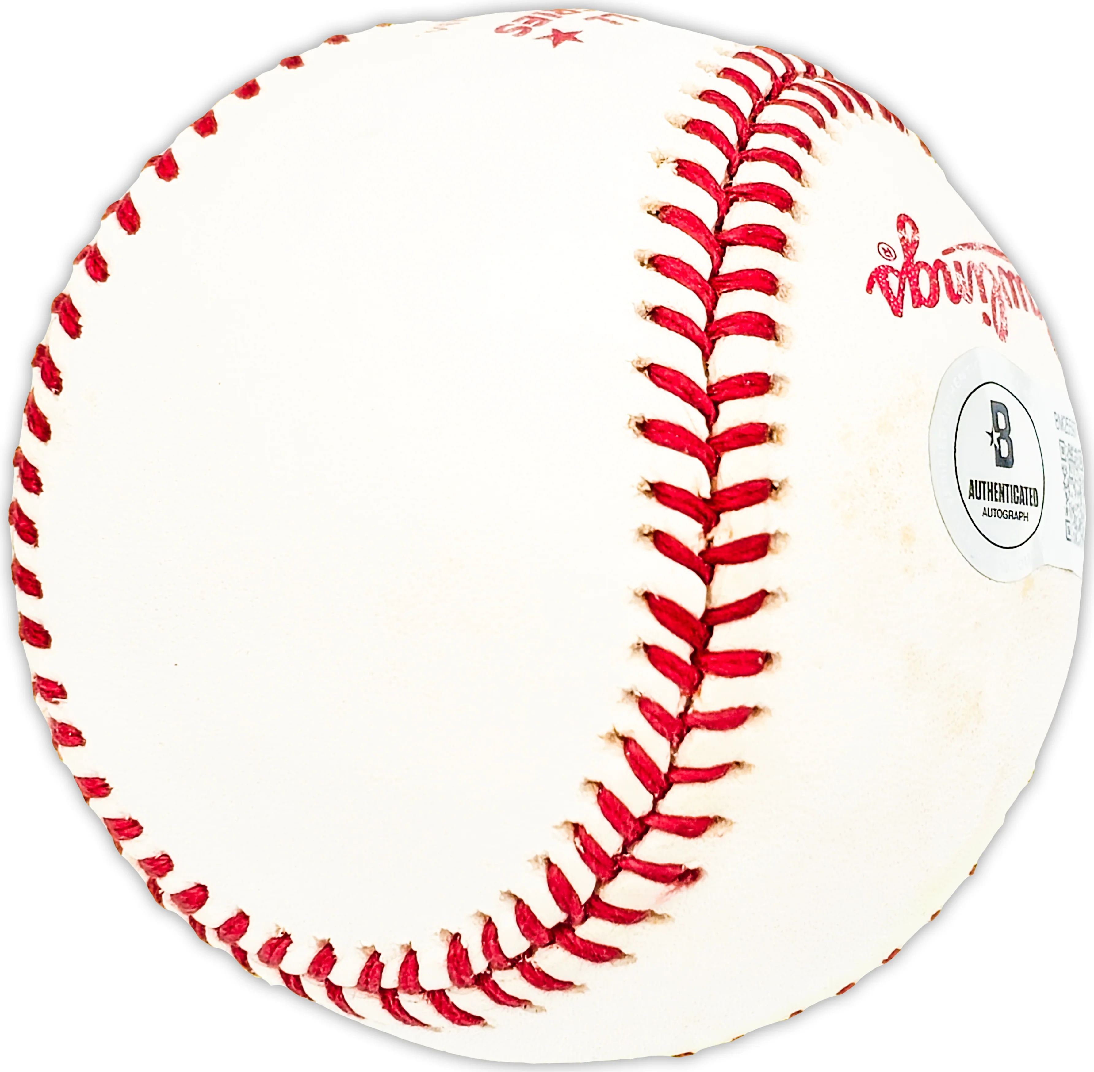 Mickey Rivers Autographed Official 1978 World Series Logo MLB Baseball New York Yankees "77 & 78 WS Champs" Beckett BAS QR #BM25597 - Image 5
