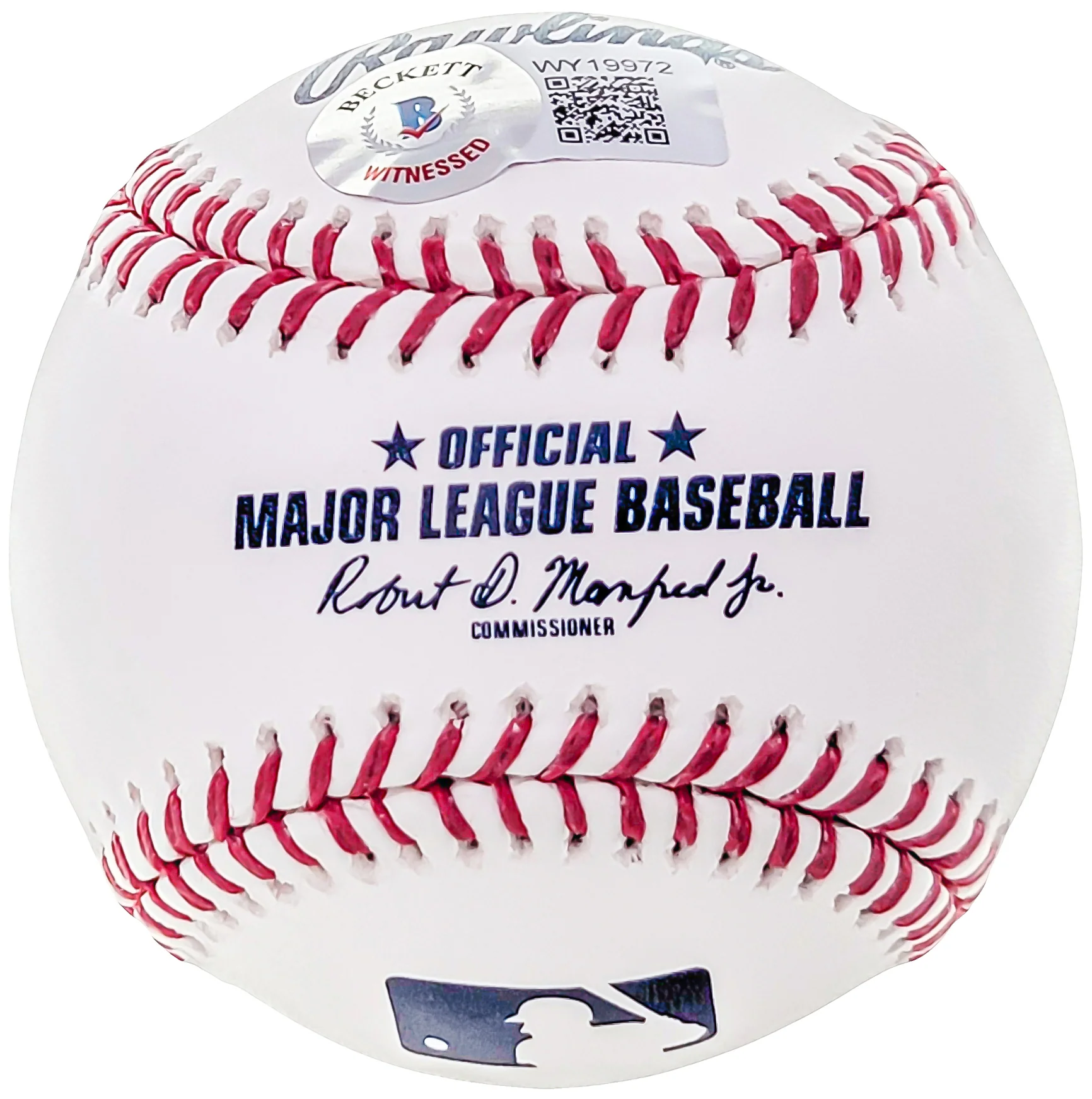 Miguel Vargas Autographed Official MLB Baseball Dodgers, White Sox Full Name Beckett BAS Witness Stock #207563 - Image 3