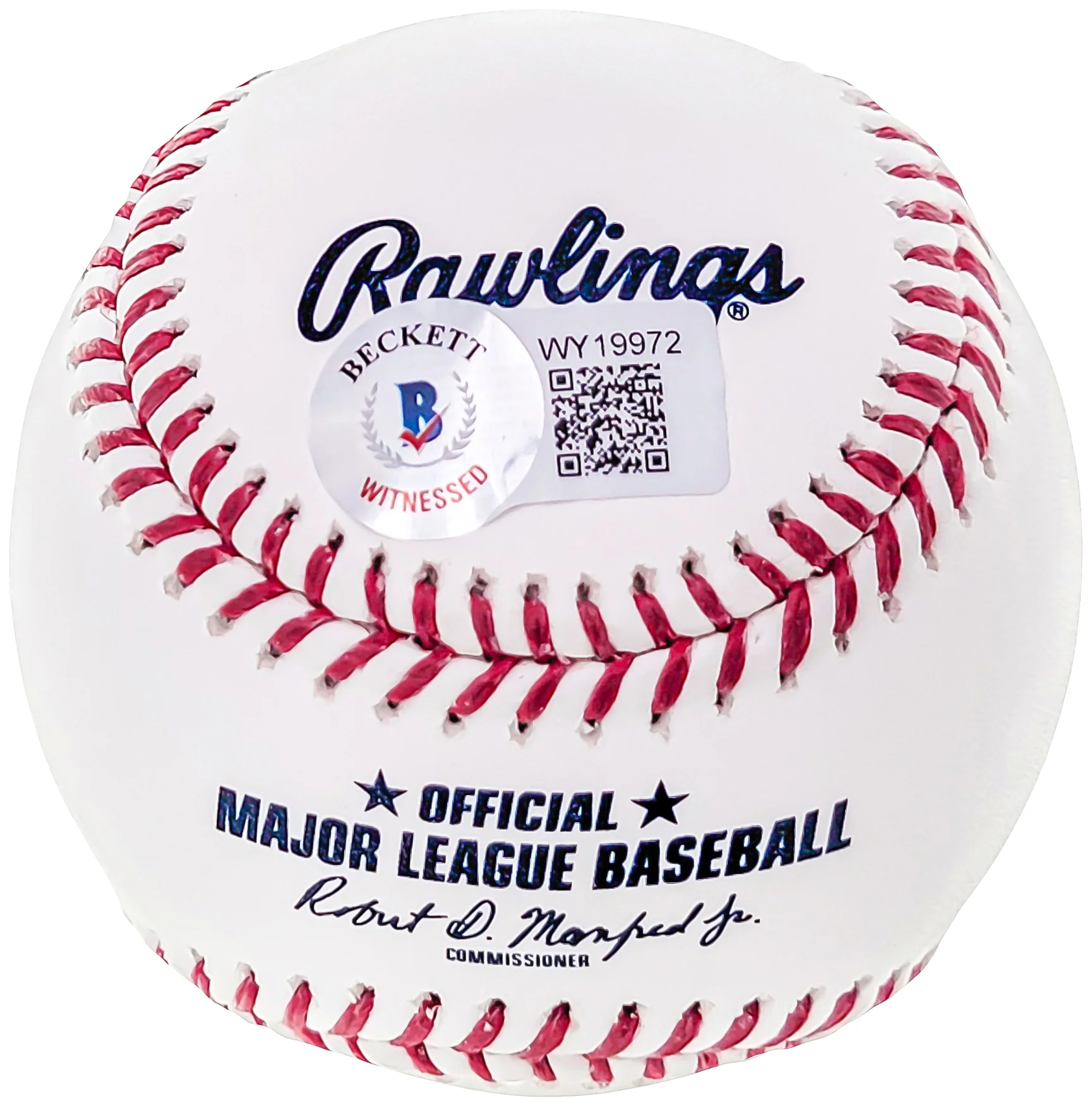Miguel Vargas Autographed Official MLB Baseball Dodgers, White Sox Full Name Beckett BAS Witness Stock #207563 - Image 4